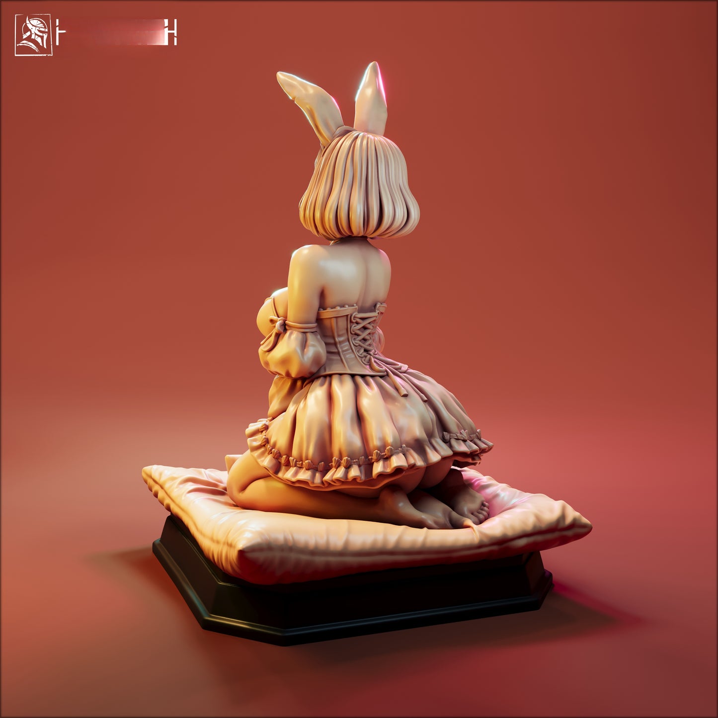 1711 Miko Bunny Alter_Miniature NSFW - STL 3D Print Files