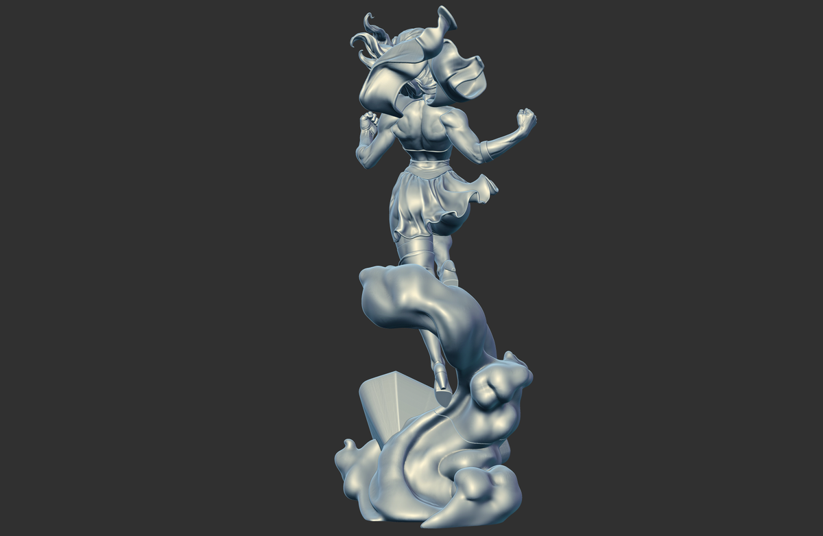 1780 Supergirl Bombshells NSFW - STL 3D Print Files
