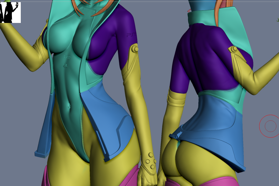 1929 PS5 Waifu - STL 3D Print Files
