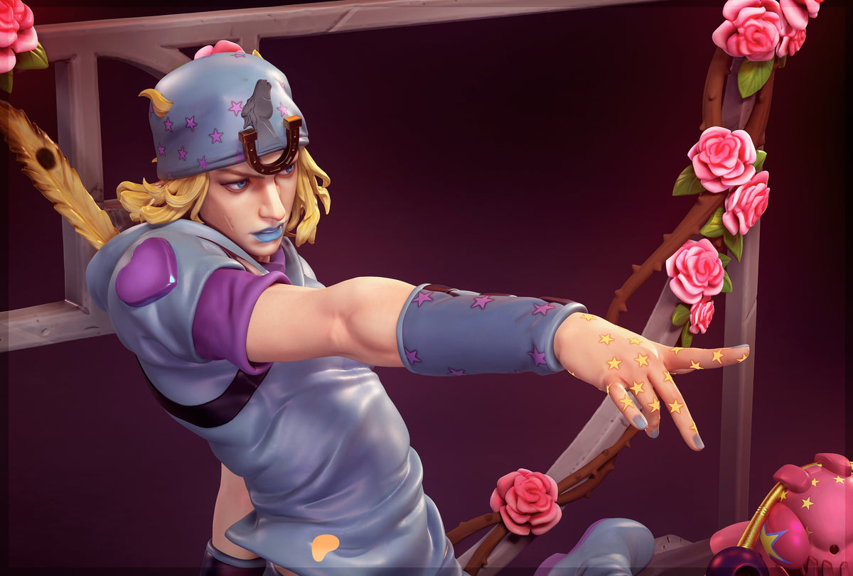 1743 Johnny Joestar_Steel Ball Run - STL 3D Print Files