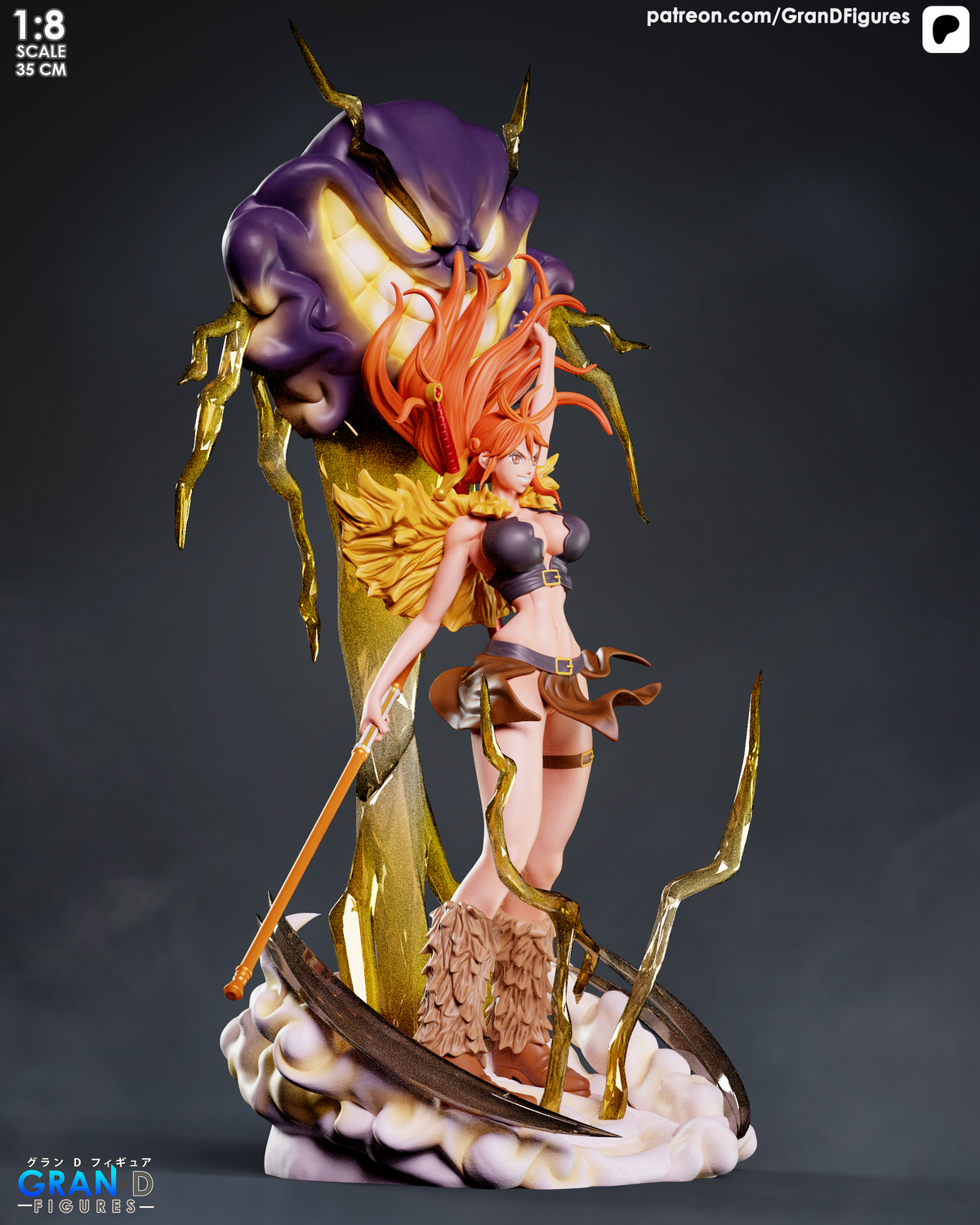 2101 Nami_One Piece - STL 3D Print Files