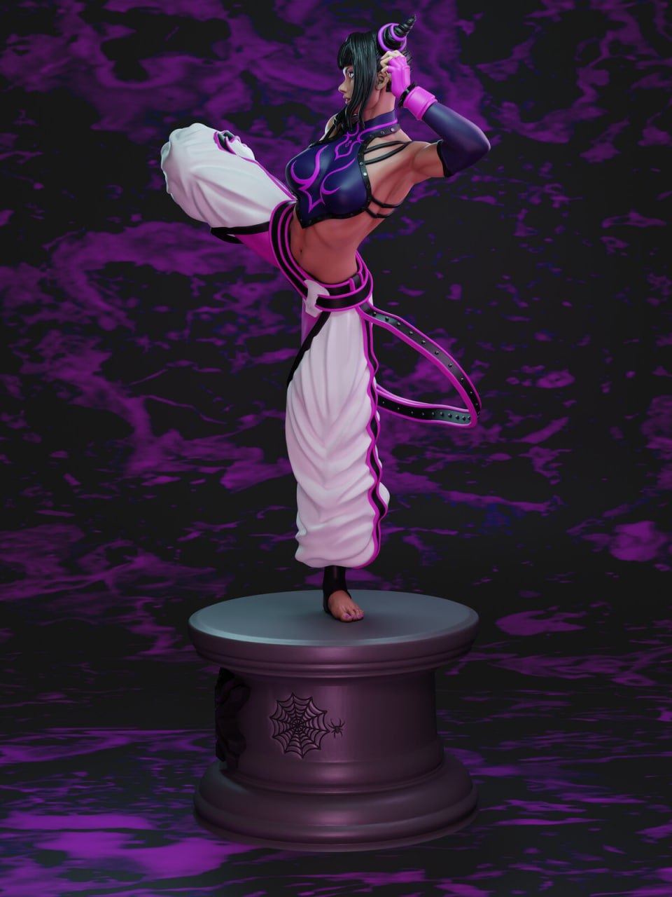 2141 Juri Han_Street Fighter - STL 3D Print Files