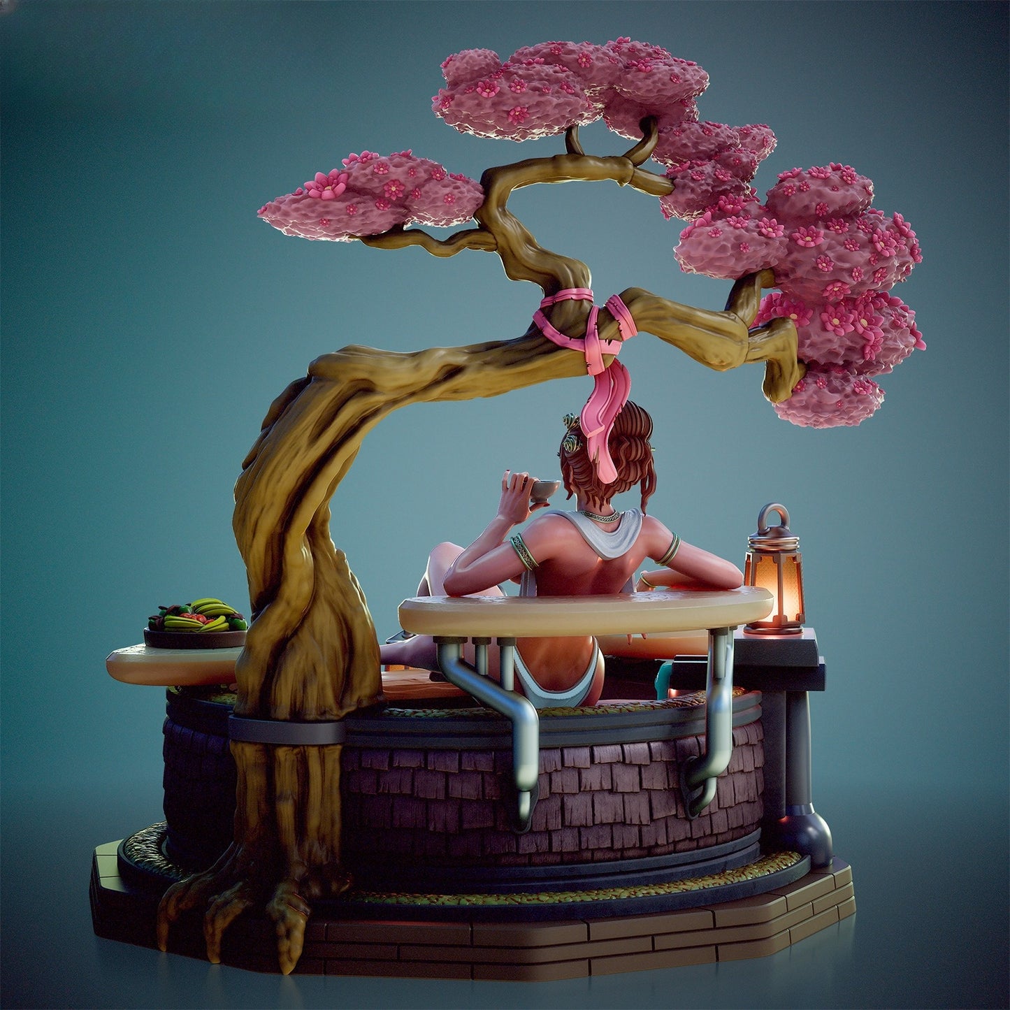 1598 Lia_Hot Spring NSFW - STL 3D Print Files