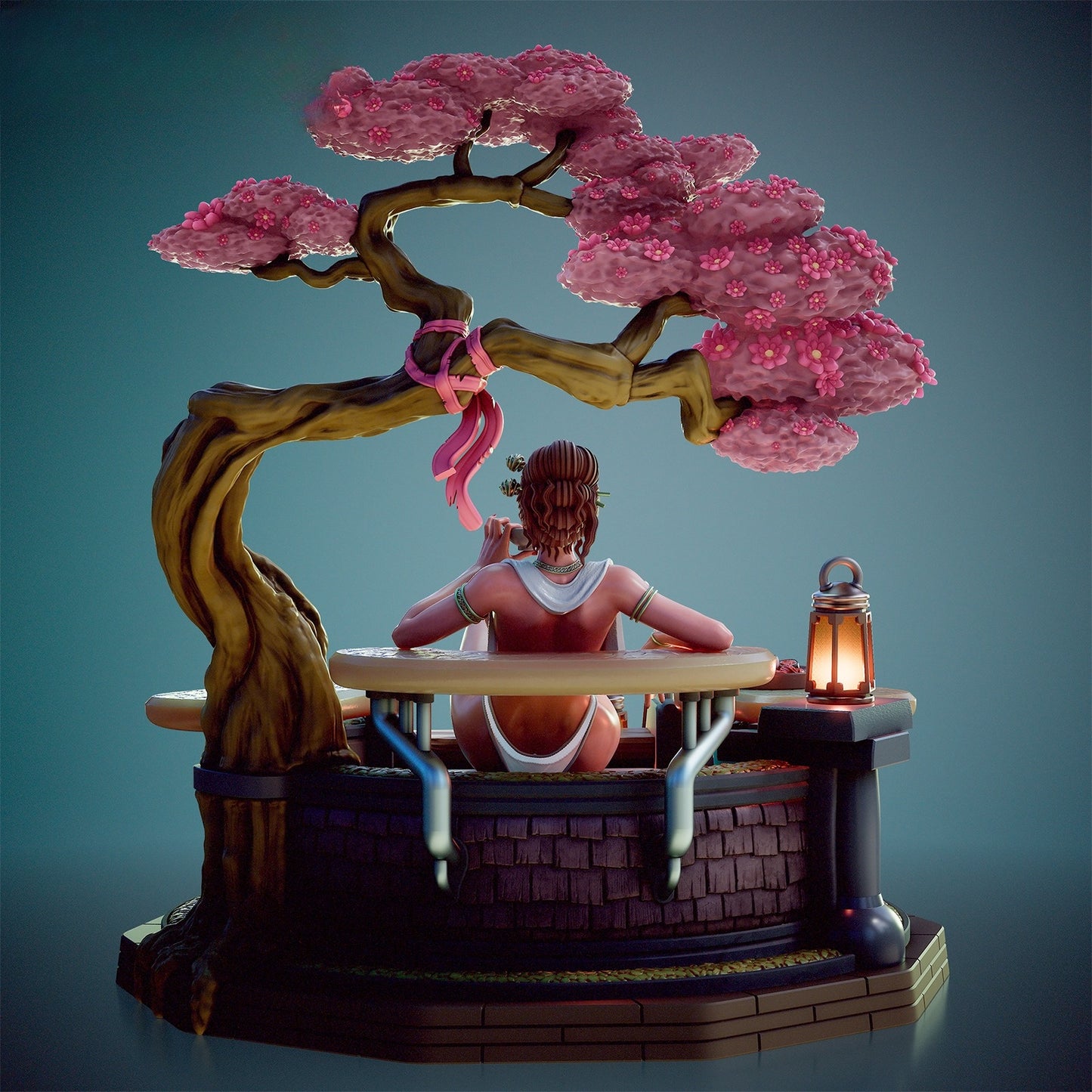 1598 Lia_Hot Spring NSFW - STL 3D Print Files