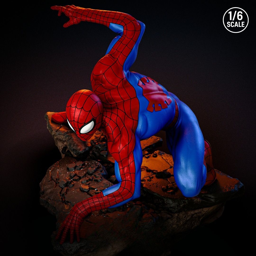 0209 Spider_Man_Classic - STL 3D Print Files