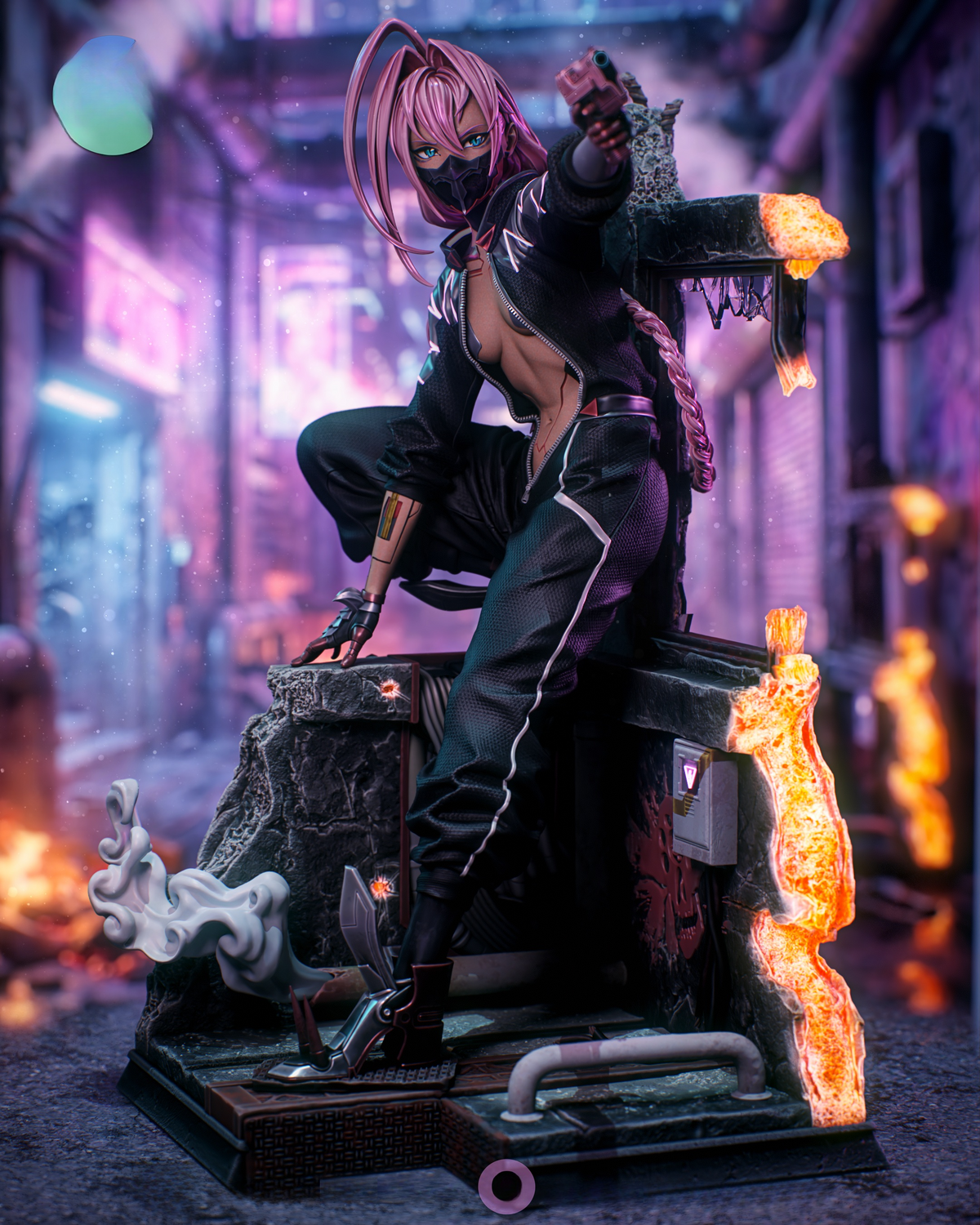 1834 Talia Yang_Cyberpunk Edgerunners - STL 3D Print Files
