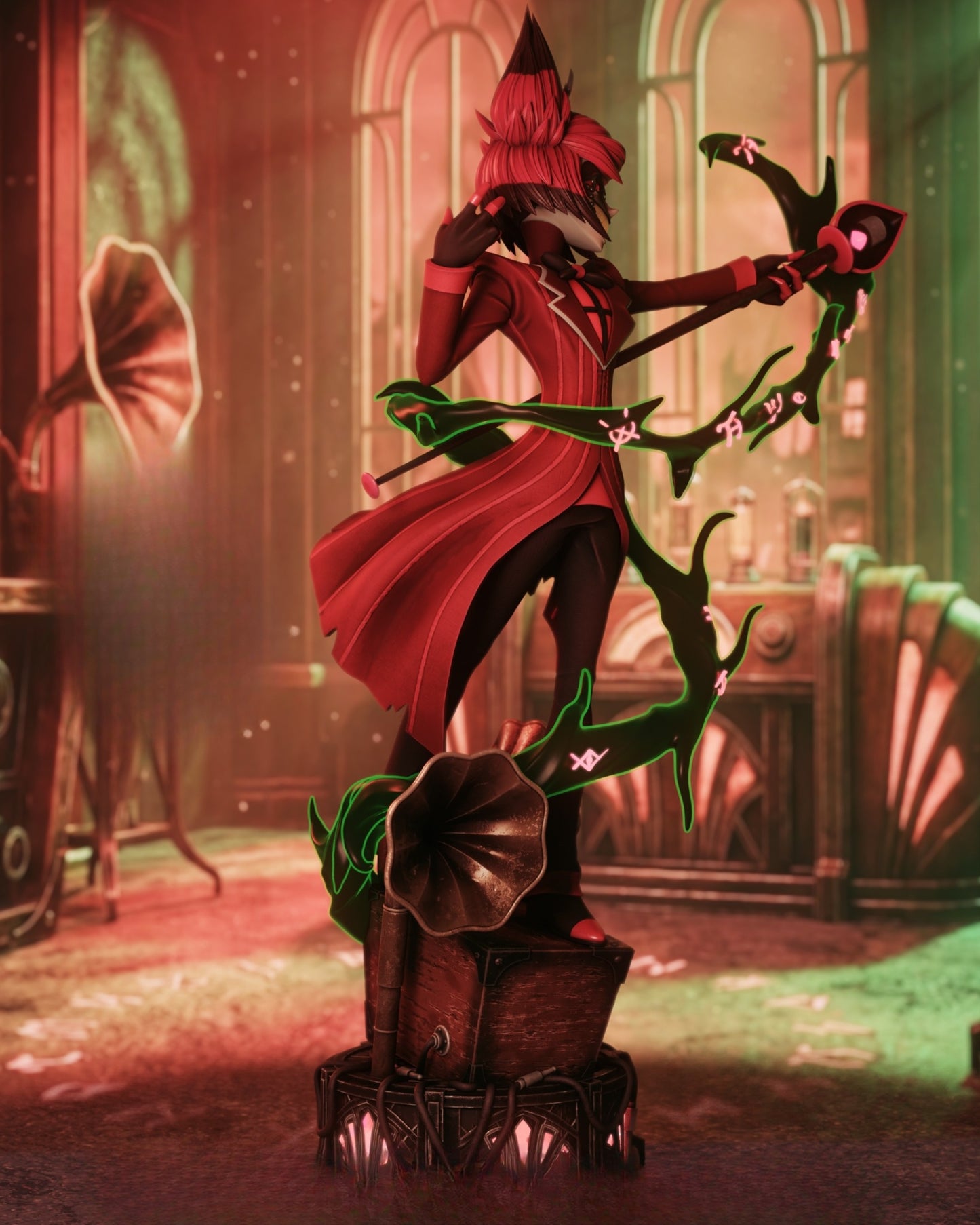 0814 Alastor_Hazbin Hotel - STL 3D Print Files