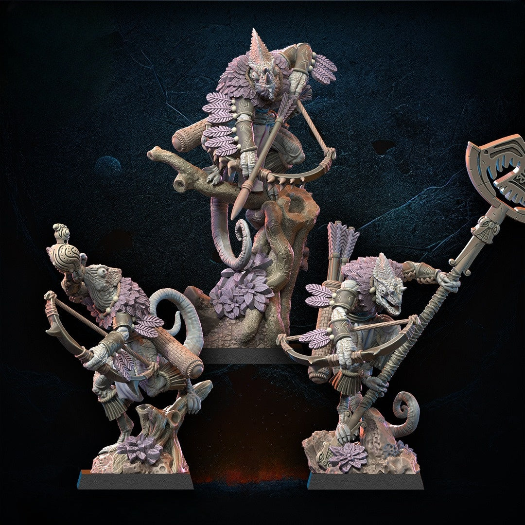 0703 Cuetzpal Empire Remastered Vol1 - STL 3D Print Files