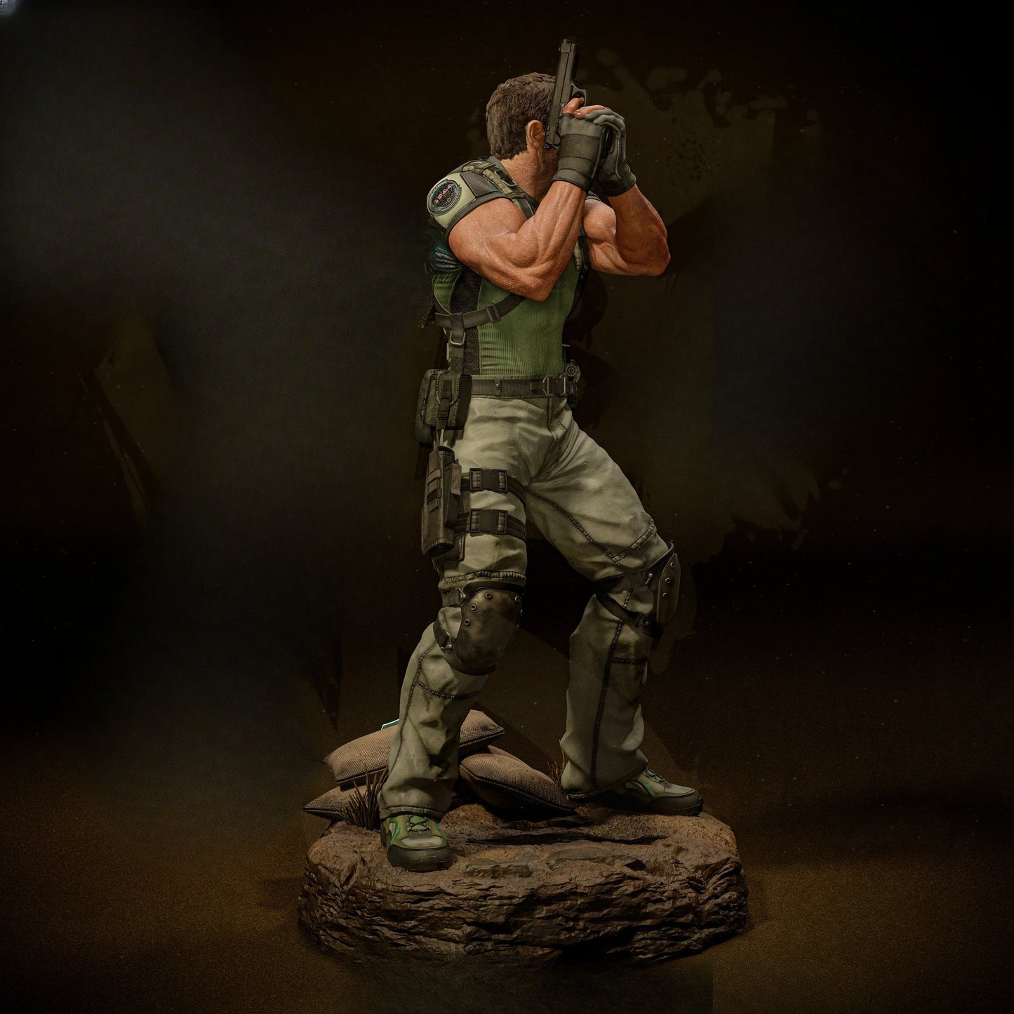 0598 Chris Redfield - STL 3D Print Files