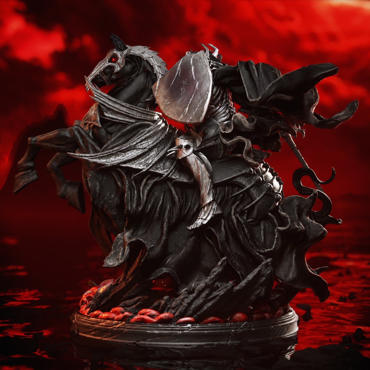 2215 Skull Knight_Berserk - STL 3D Print Files