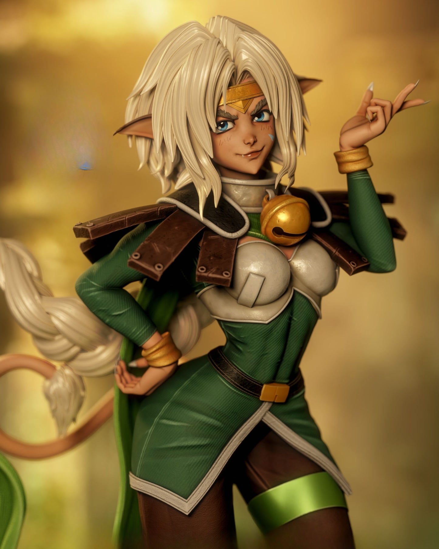 0311 Aisha Clan-Clan_Outlaw Star - STL 3D Print Files