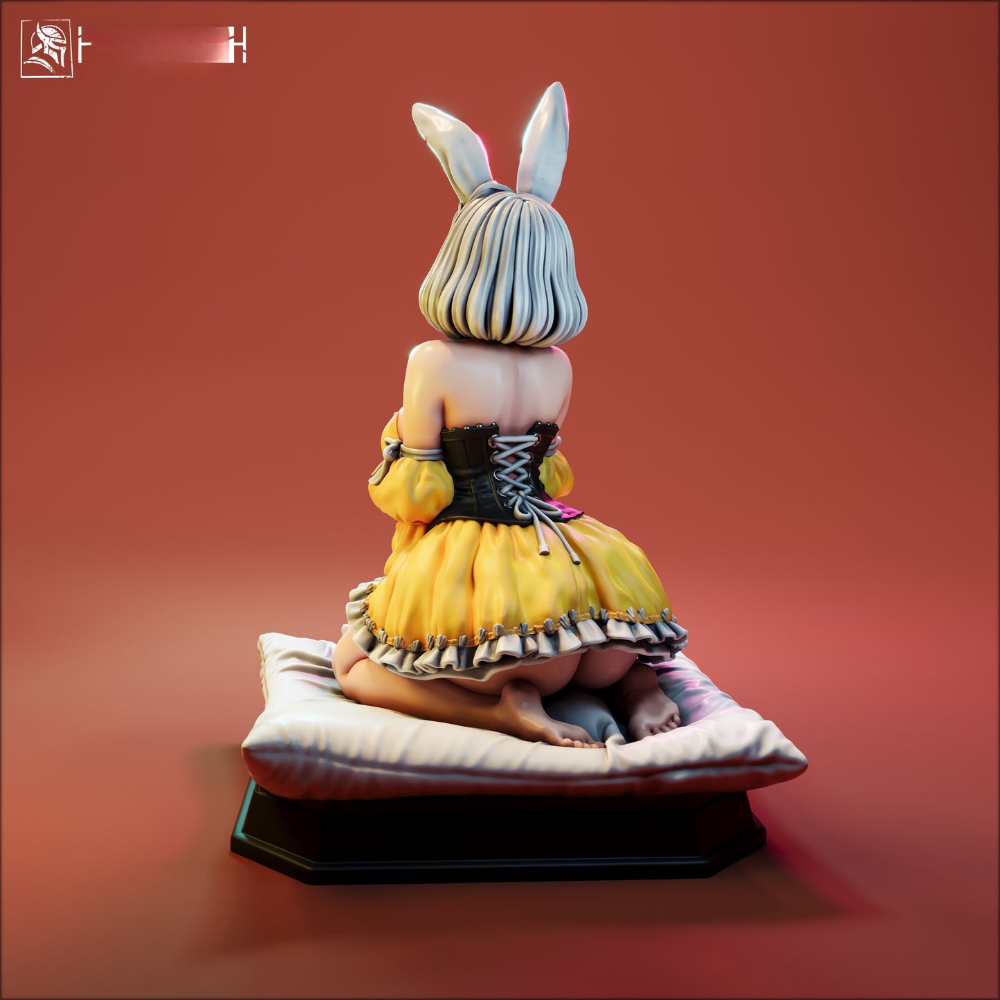 1710 Miko Bunny_Miniature NSFW - STL 3D Print Files
