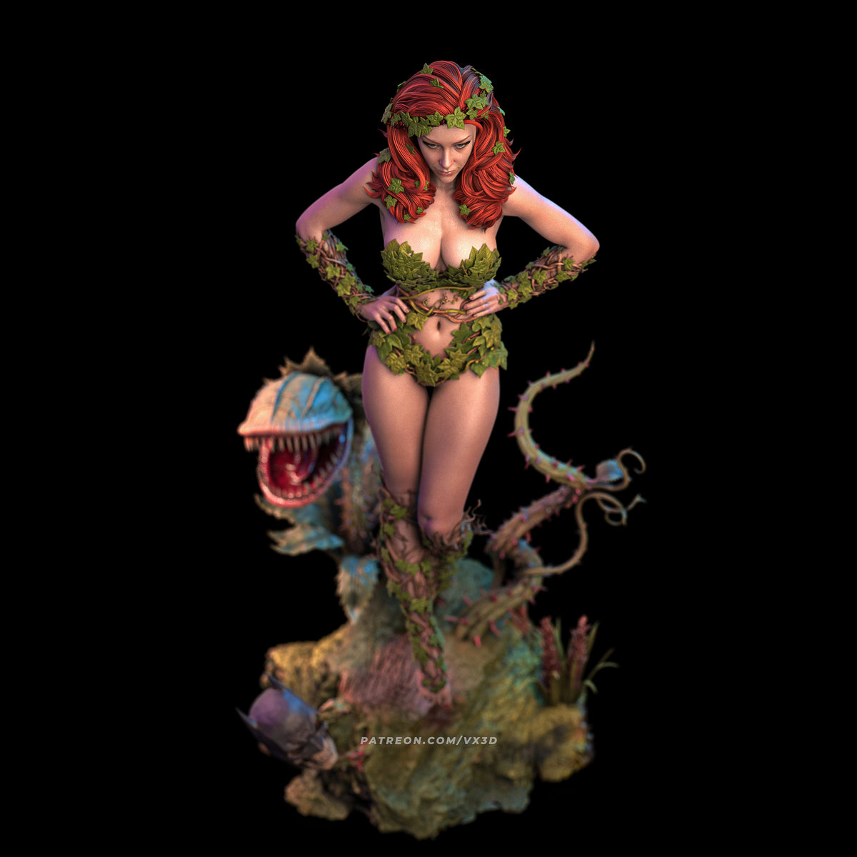 1999 Poison Ivy_DC Comics NSFW - STL 3D Print Files