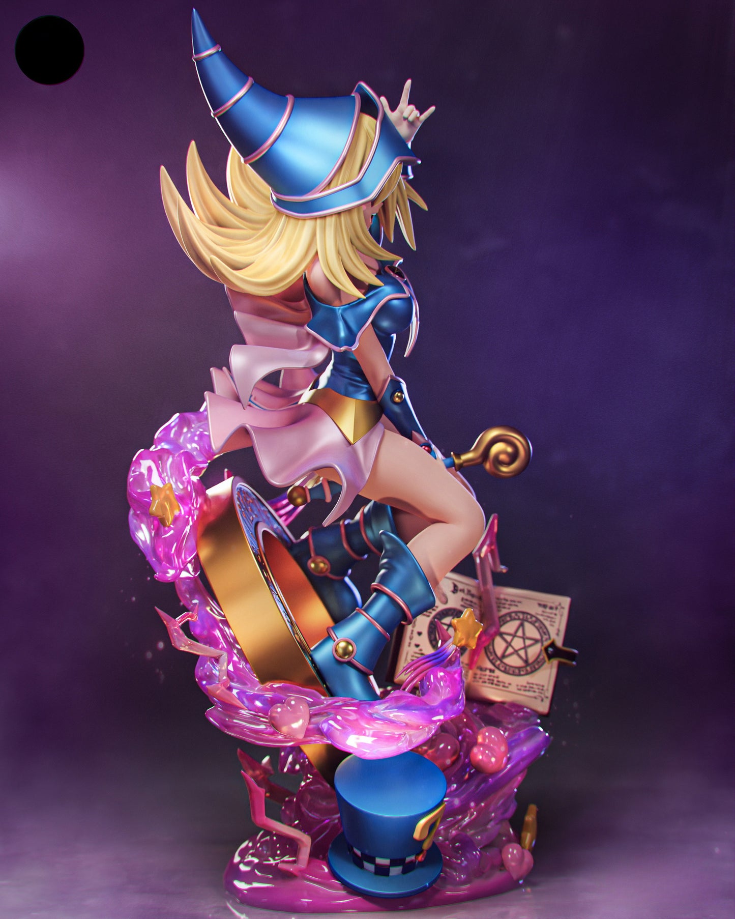 1141 Dark Magician Girl_YuGiOh - STL 3D Print Files