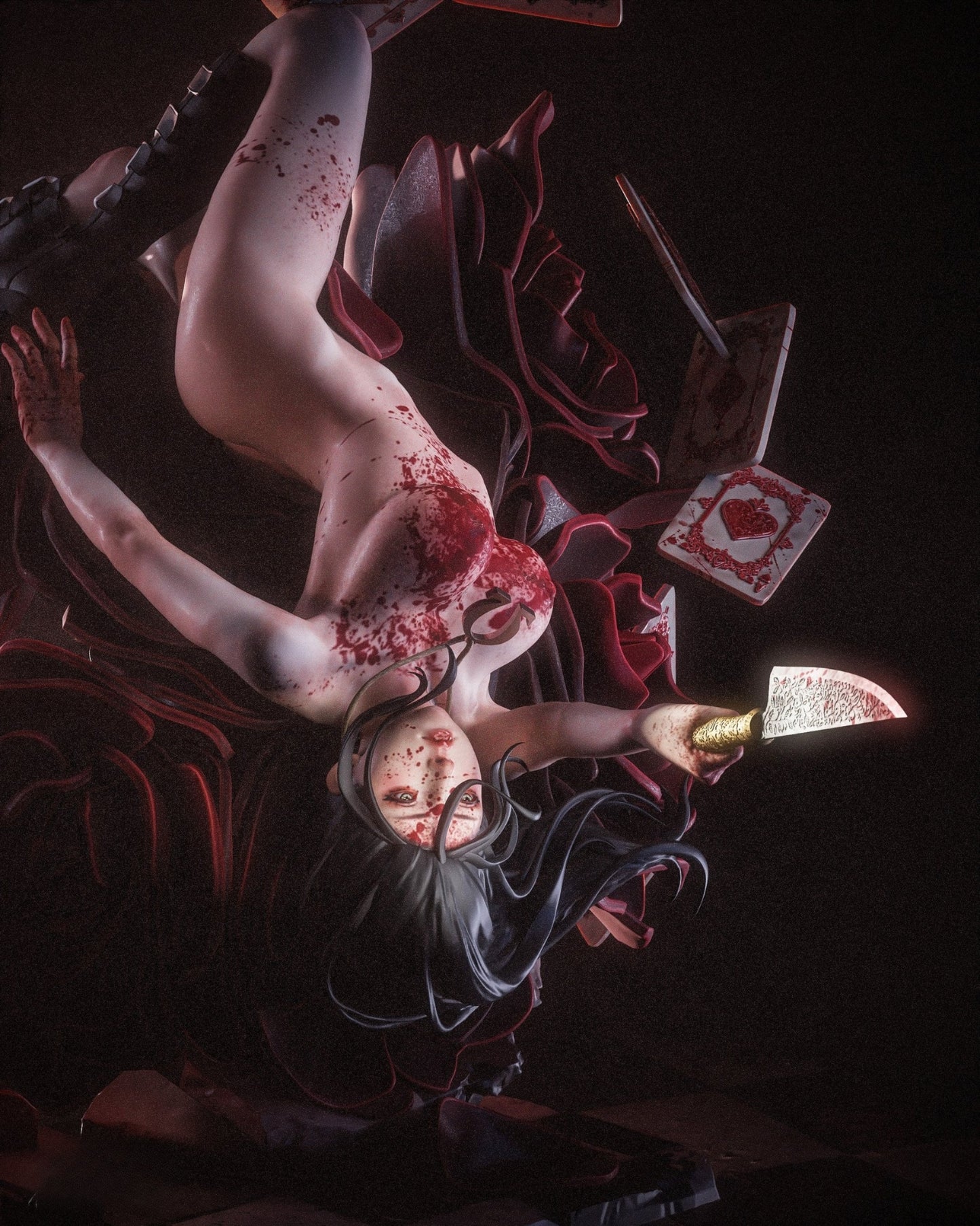 1627 Alice_Twisted Wonderland NSFW - STL 3D Print Files