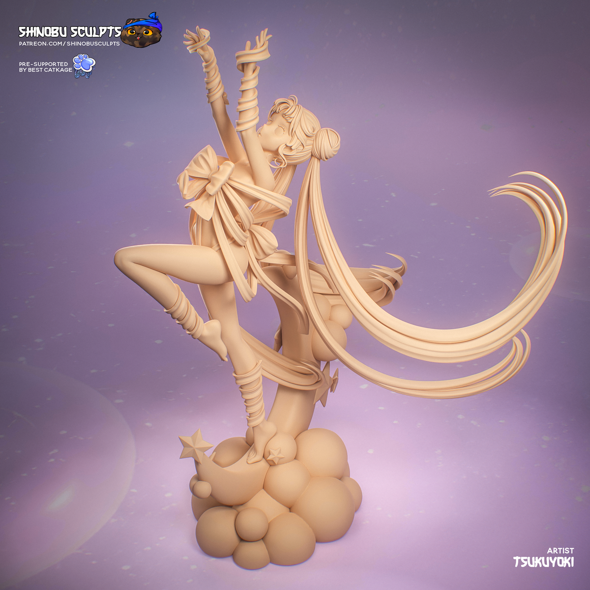 2045 Sailor Moon - STL 3D Print Files