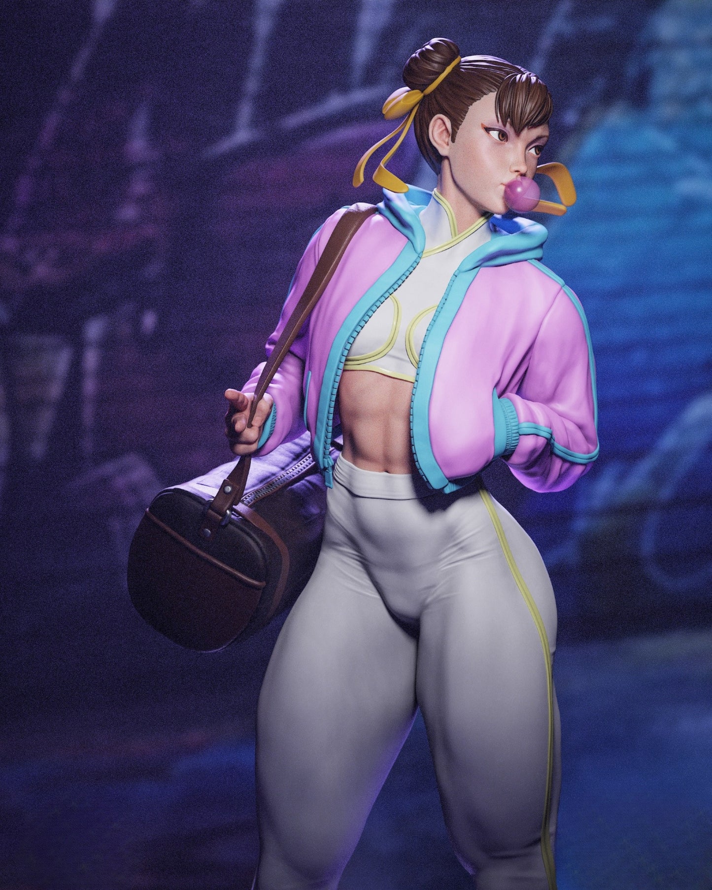 0878 Chun-Li_Street Fighter NSFW - STL 3D Print Files