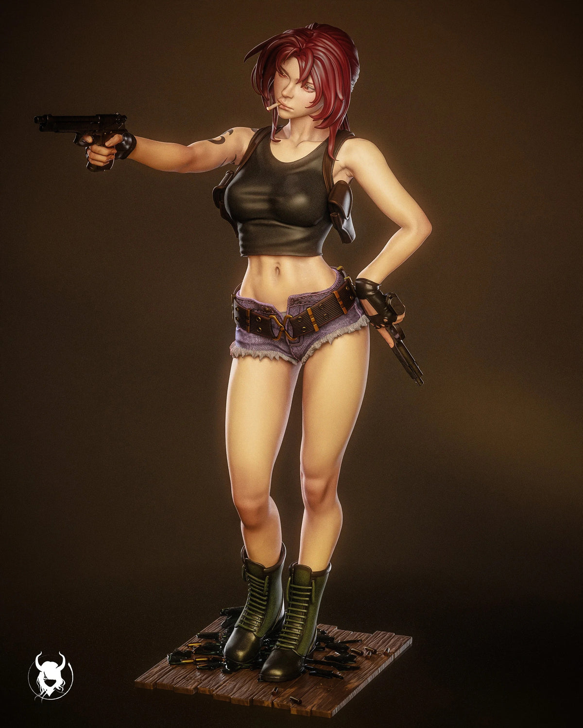 1772 Revy_Black Lagoon NSFW - STL 3D Print Files