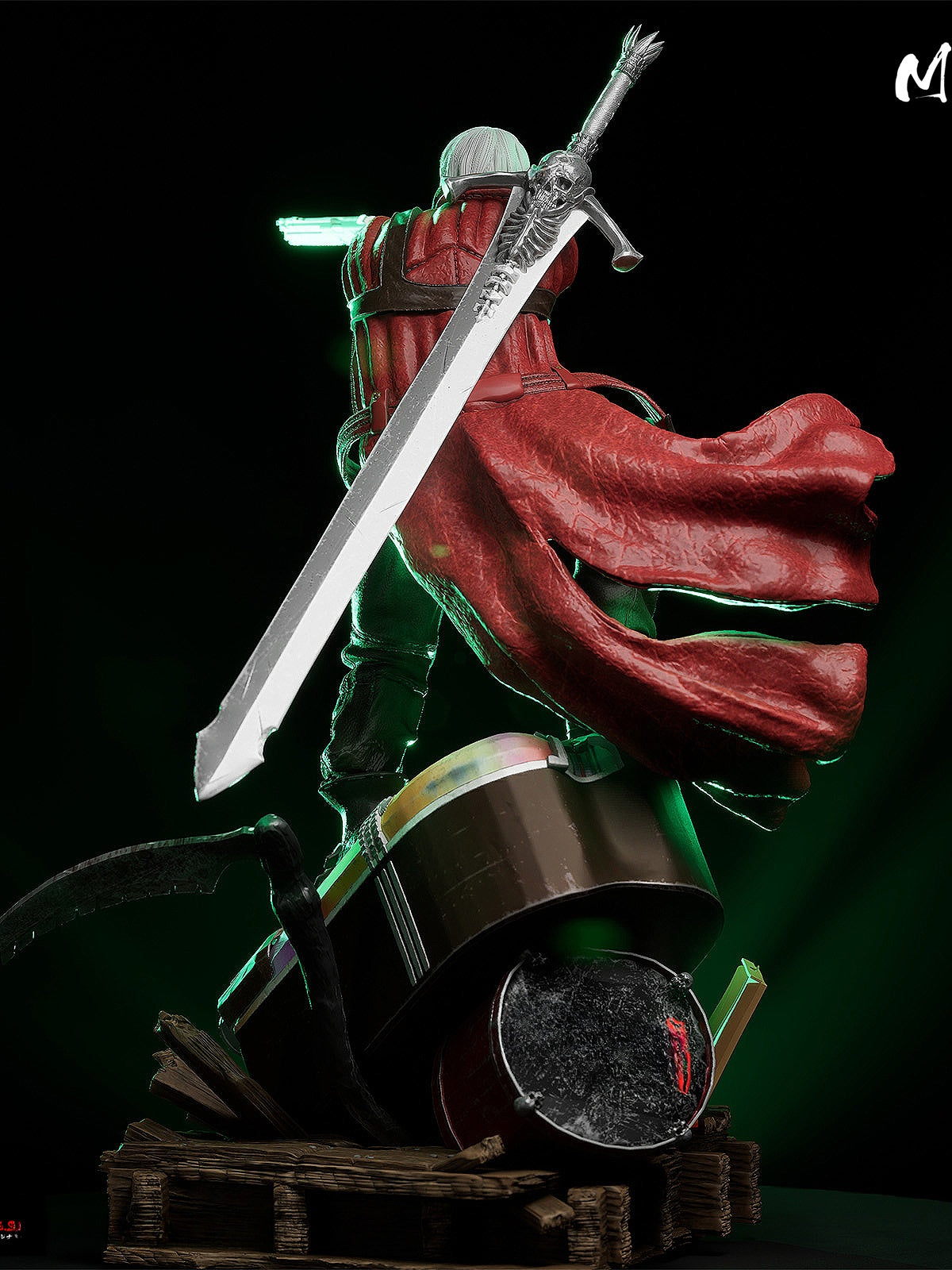 1623 Dante_Devil May Cry 3 - STL 3D Print Files