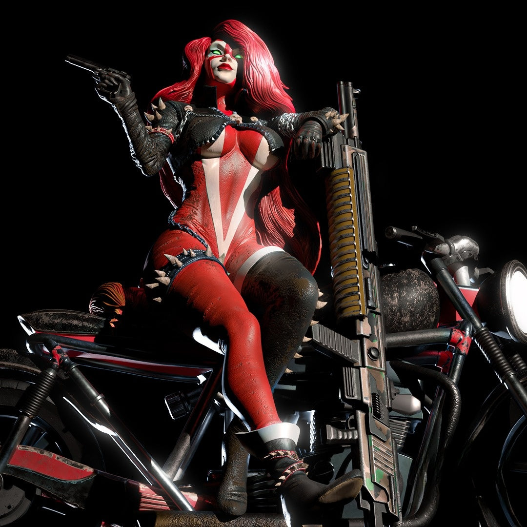 0534 She Spawn - STL 3D Print Files