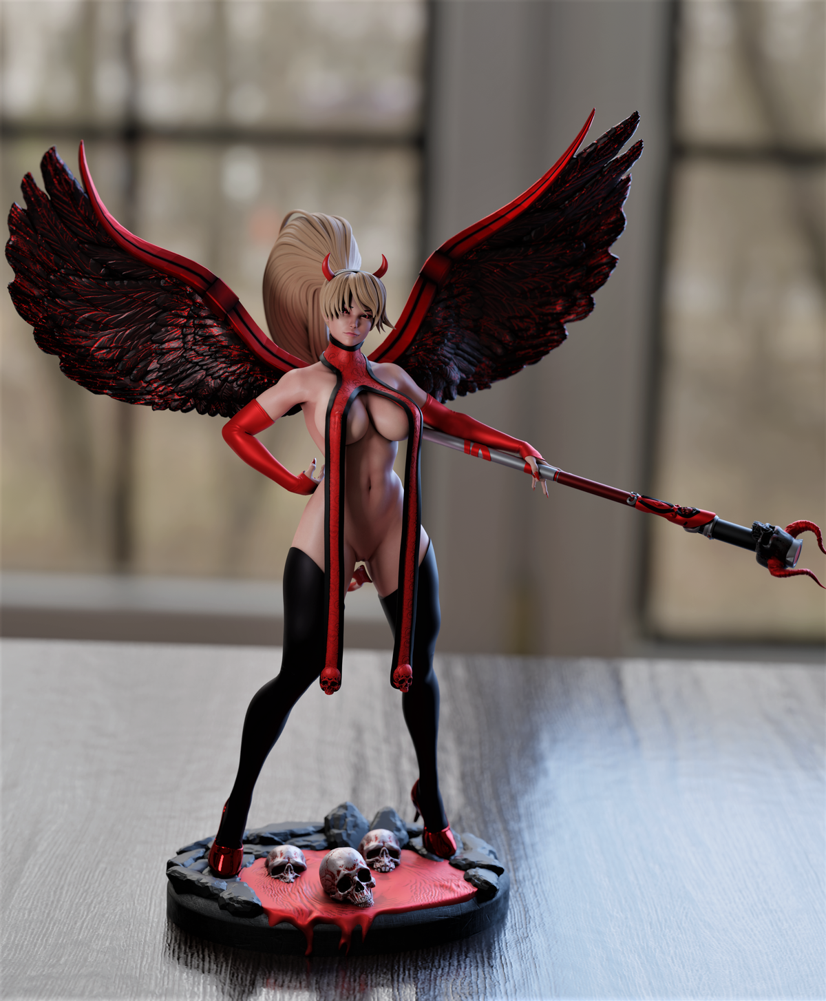 0453 Mercy Devil NSFW - STL 3D Print Files