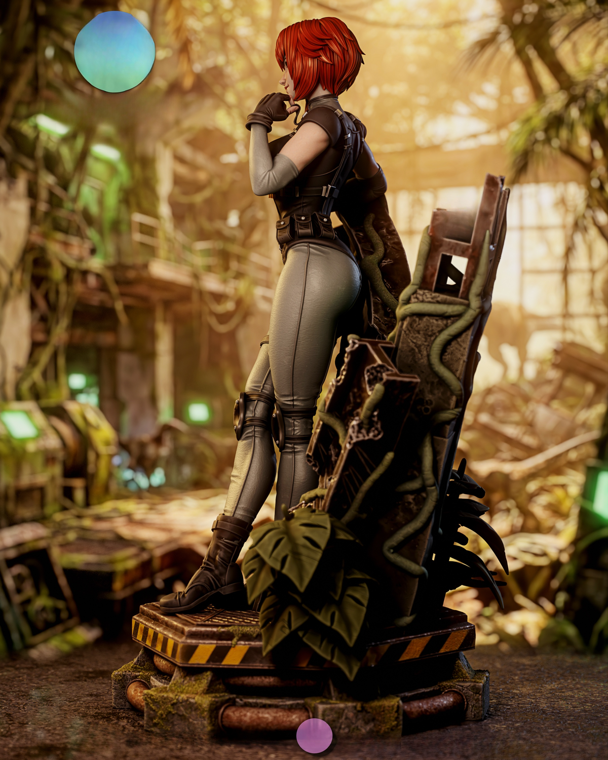 1811 Regina_Dino Crisis NSFW - STL 3D Print Files