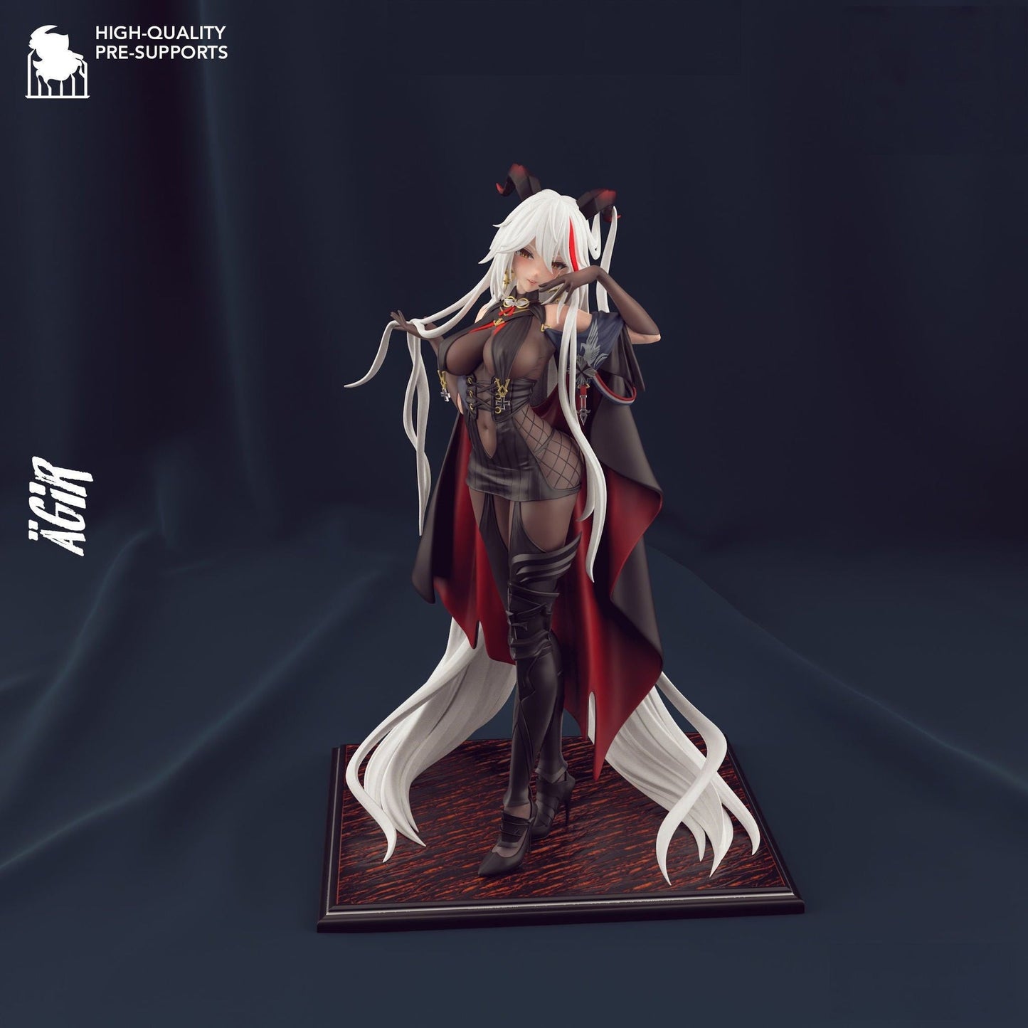 0997 Agir - Azur Lane - STL 3D Print Files