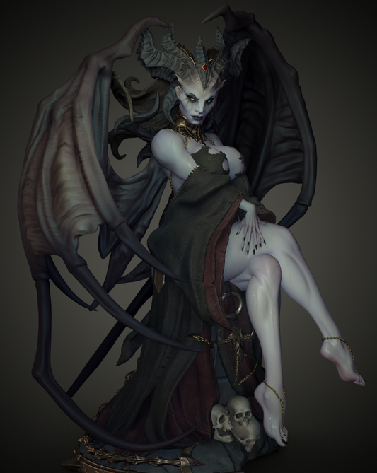 0908 Lilith NSFW - Diablo - STL 3D Print Files