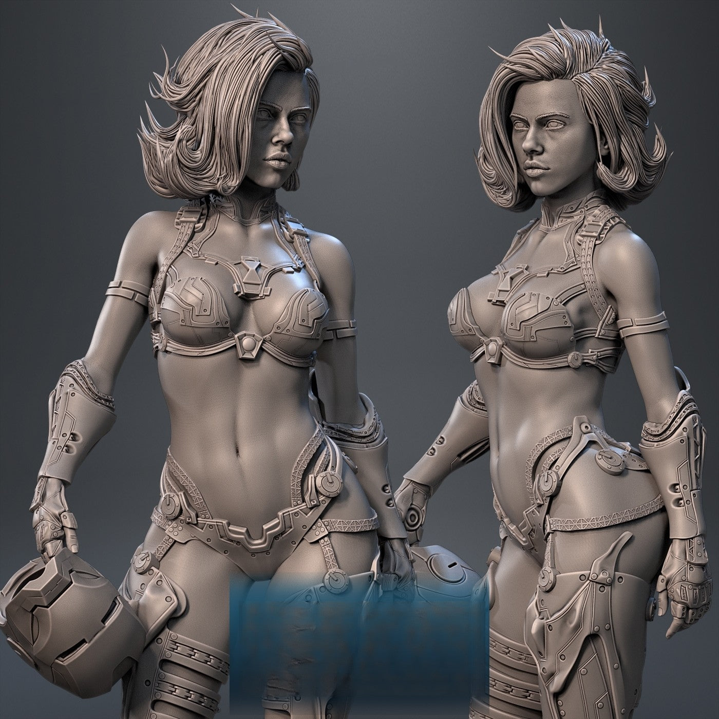 0431 IRON WIDOW - Scarlett Johansson - STL 3D Print Files