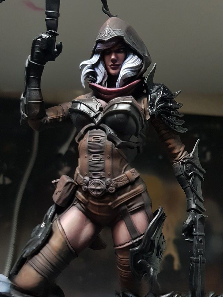 0727 Demon Hunter - Diablo - STL 3D Print Files