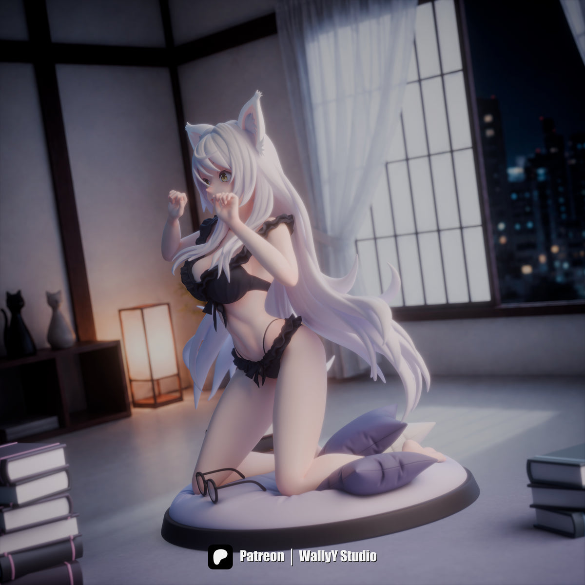 1992 Black Hanekawa_Monogatari - STL 3D Print Files