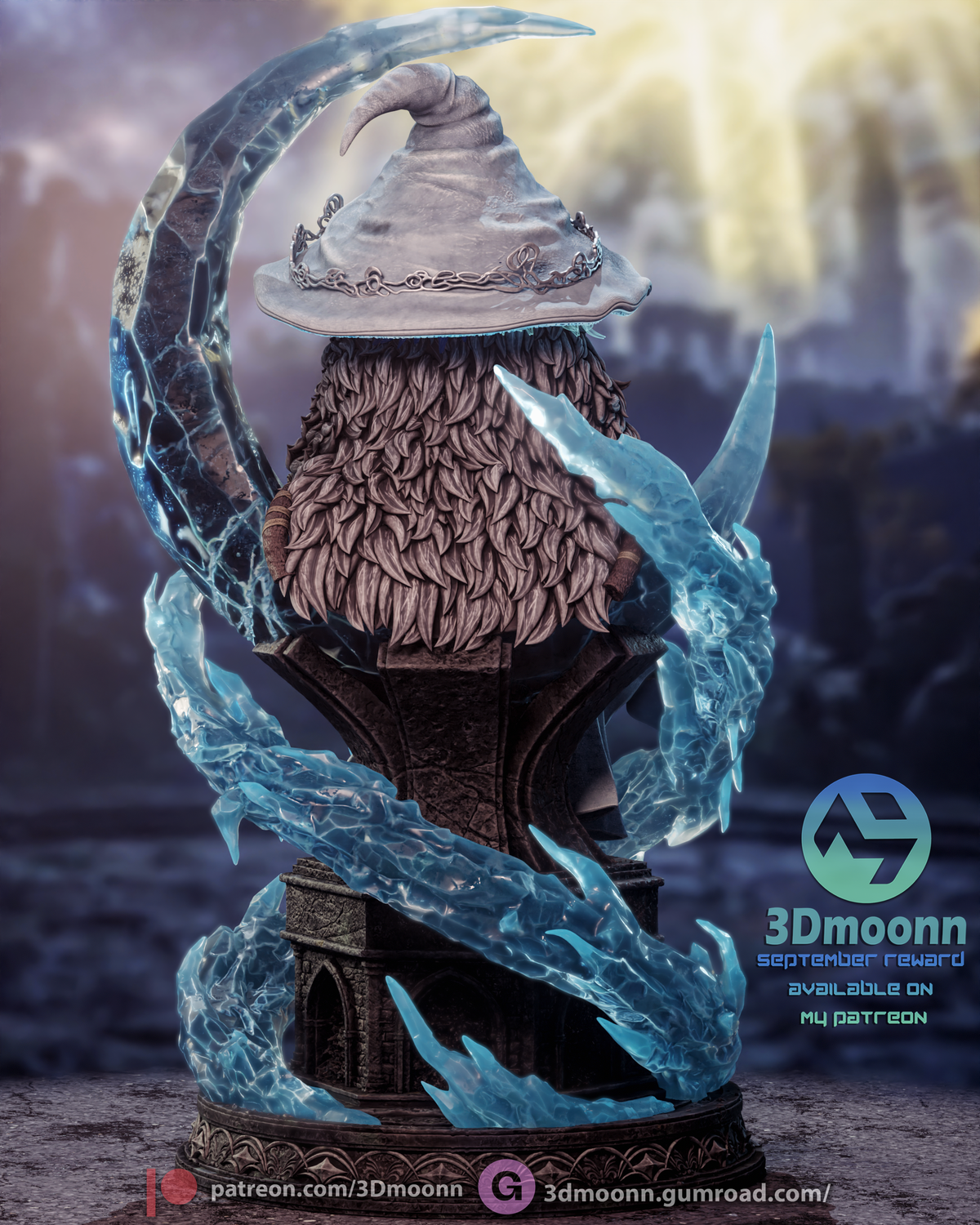 2053 Ranni the Witch_Elden Ring - STL 3D Print Files