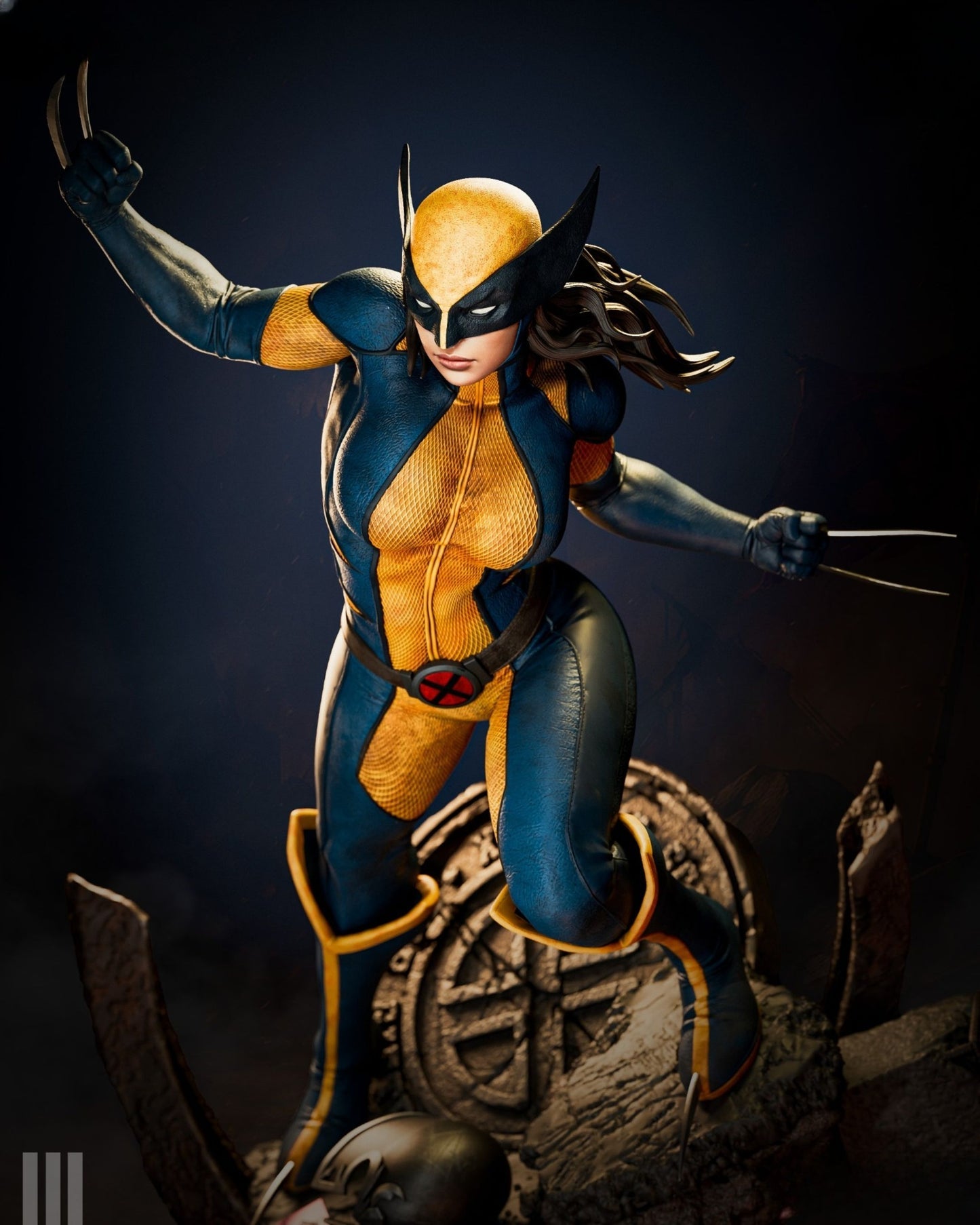 0983 X-23 - X-men (4054) - STL 3D Print Files