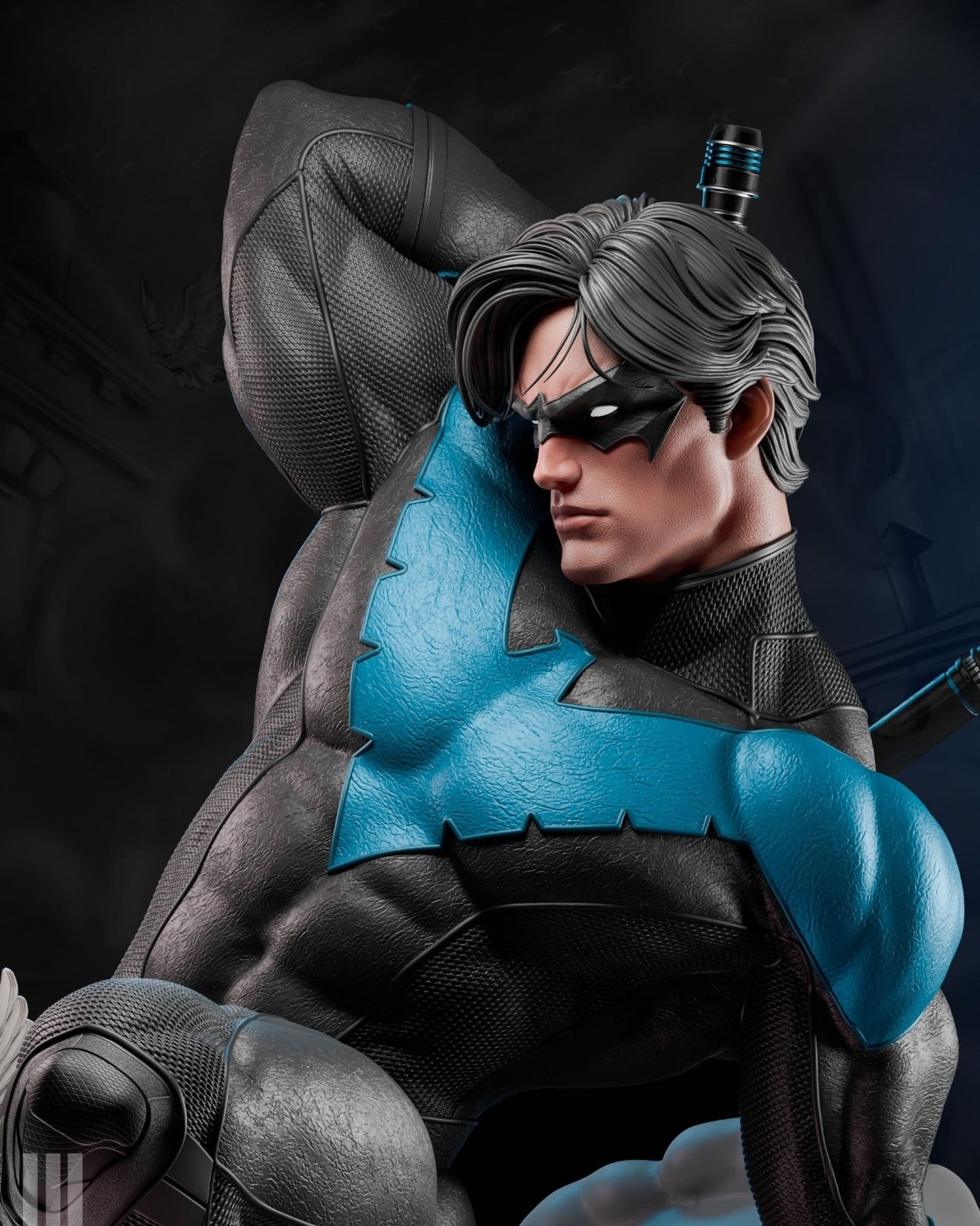 0556 Nightwing - Batman (4061) - STL 3D Print Files