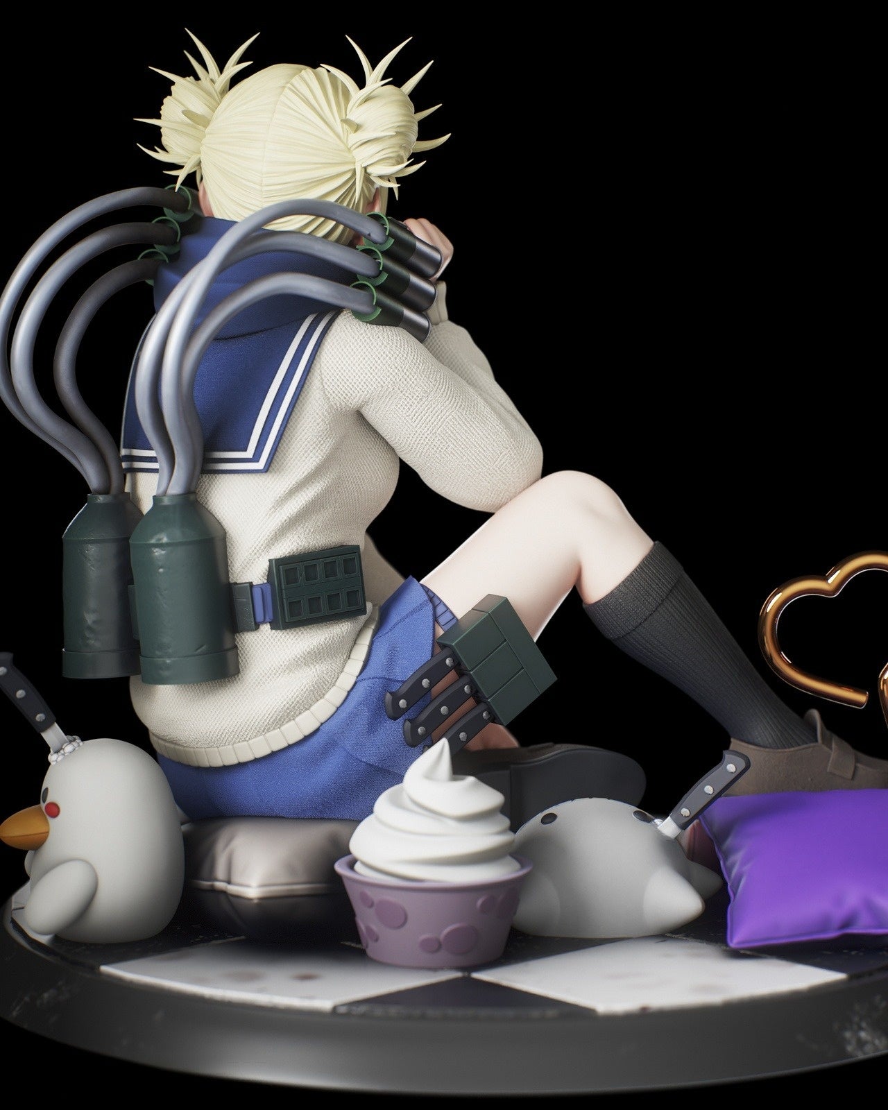 1120 Toga Himiko_My Hero Academia - STL 3D Print Files