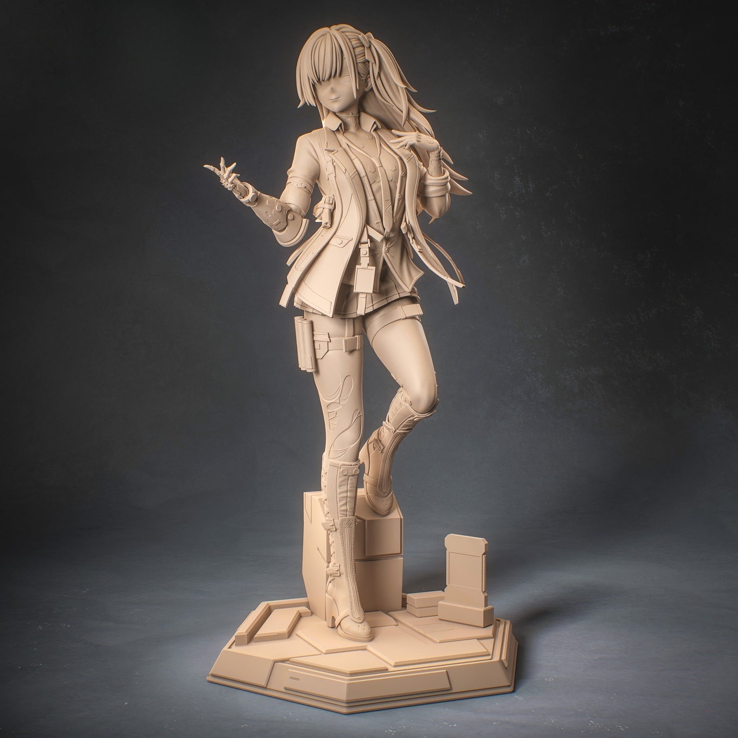 1144 Leva_Girls' Frontline 2 Exilium - STL 3D Print Files