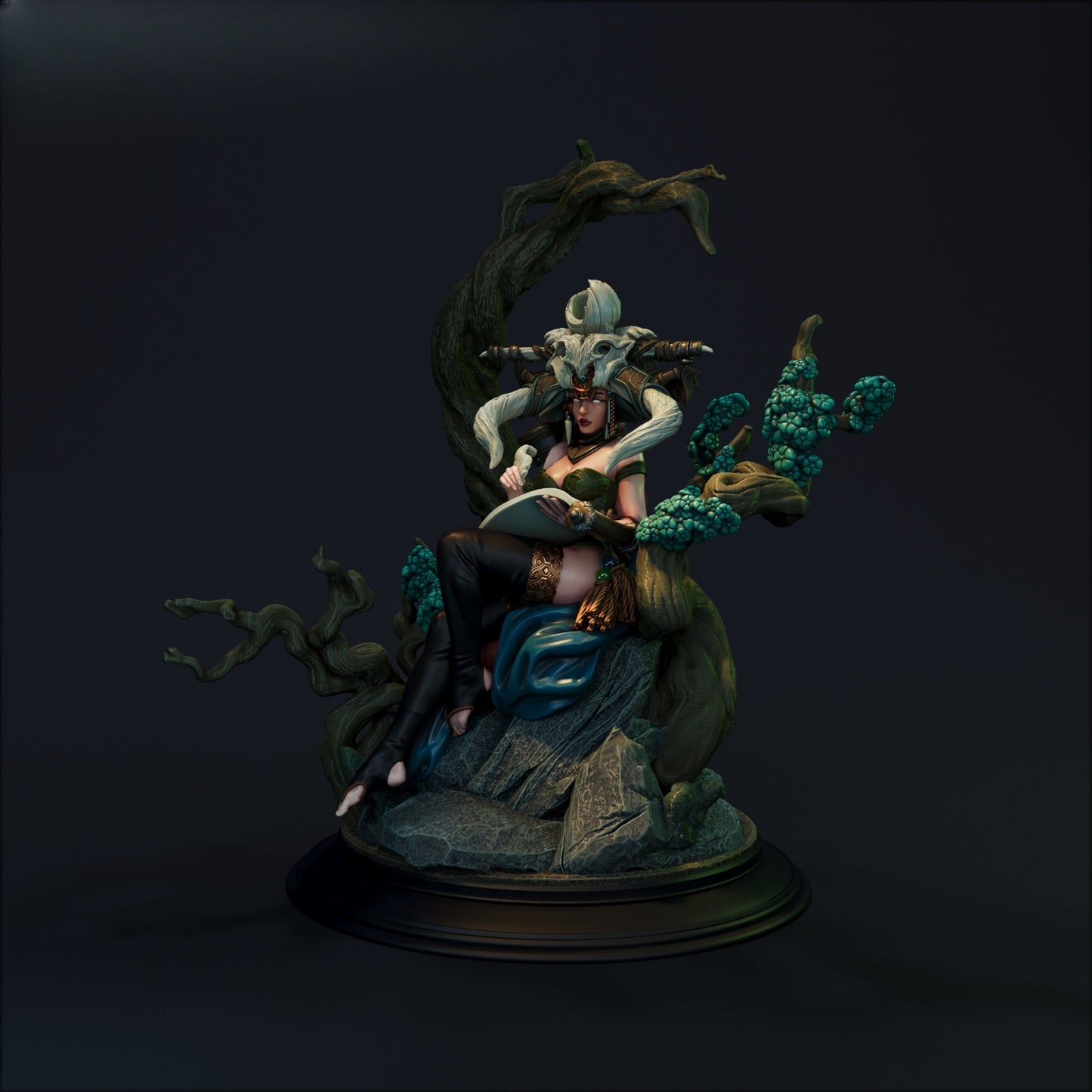1317 Tuoaleen Prophetess NSFW - STL 3D Print Files