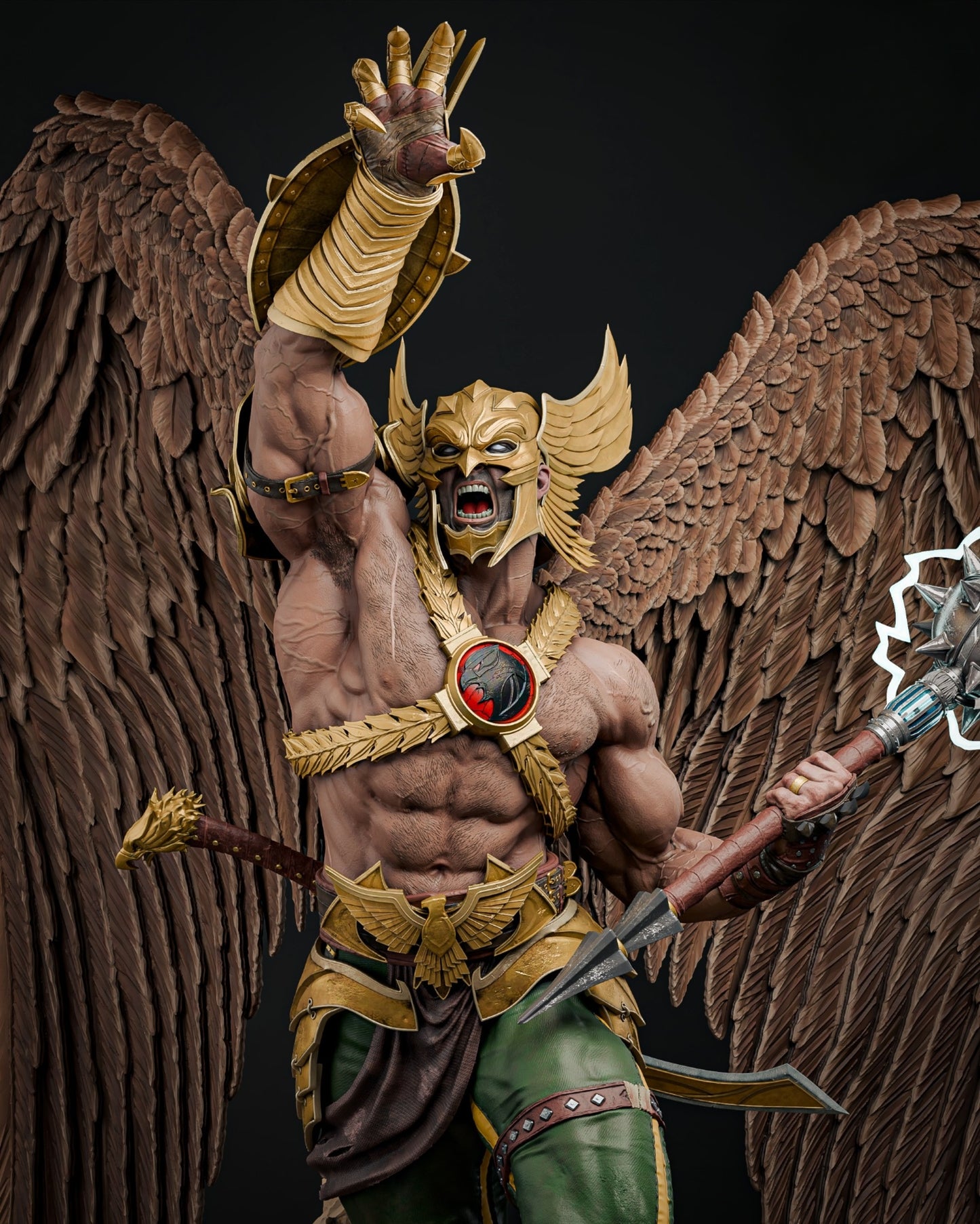 1329 Hawkman_DC Comics - STL 3D Print Files