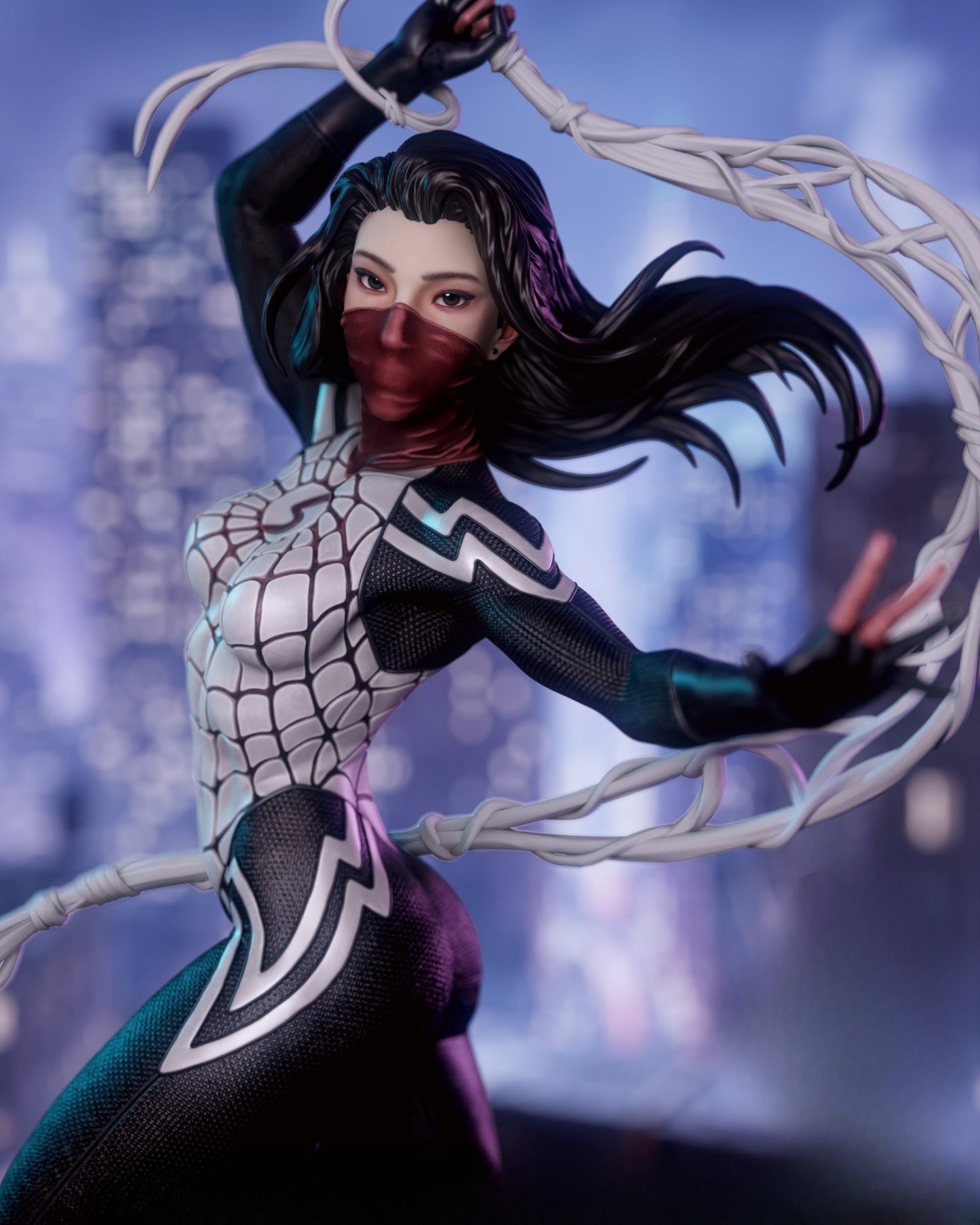 1333 Silk_Marvel Comics - STL 3D Print Files