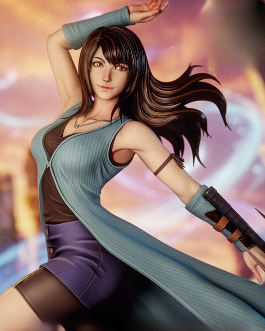1350 Rinoa Heartilly_Final Fantasy - STL 3D Print Files