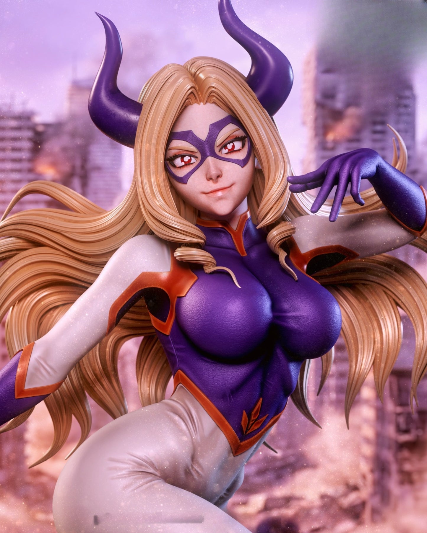 1336 Mt.Lady_My Hero Academia - STL 3D Print Files
