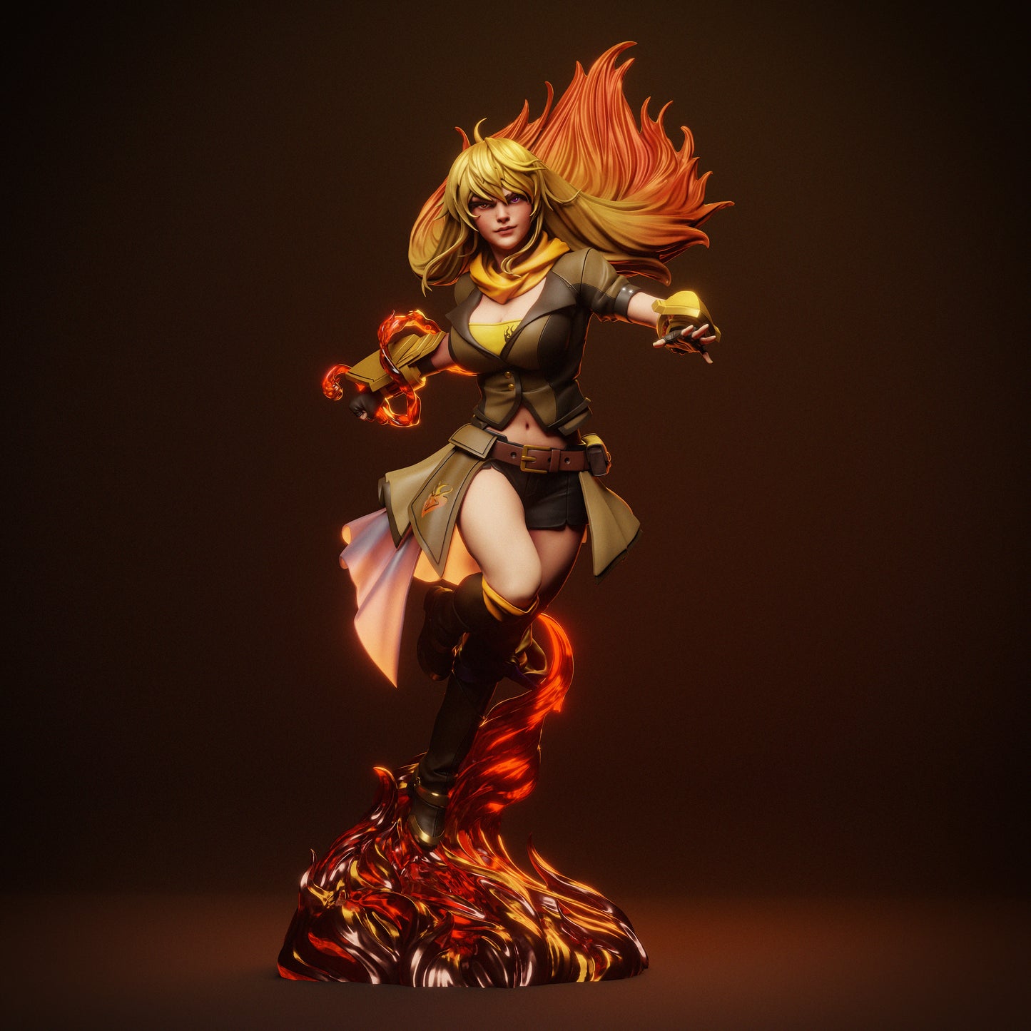 1442 Yang Xiao Long_RWBY - STL 3D Print Files