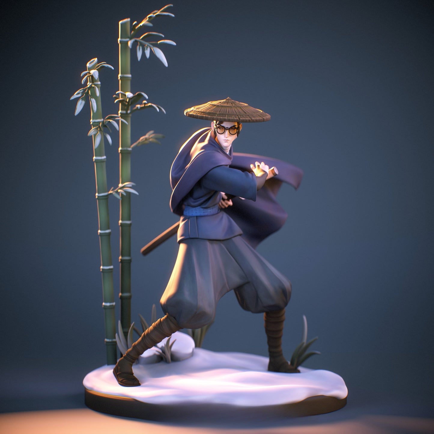1512 Mizu_Blue Eye Samurai - STL 3D Print Files