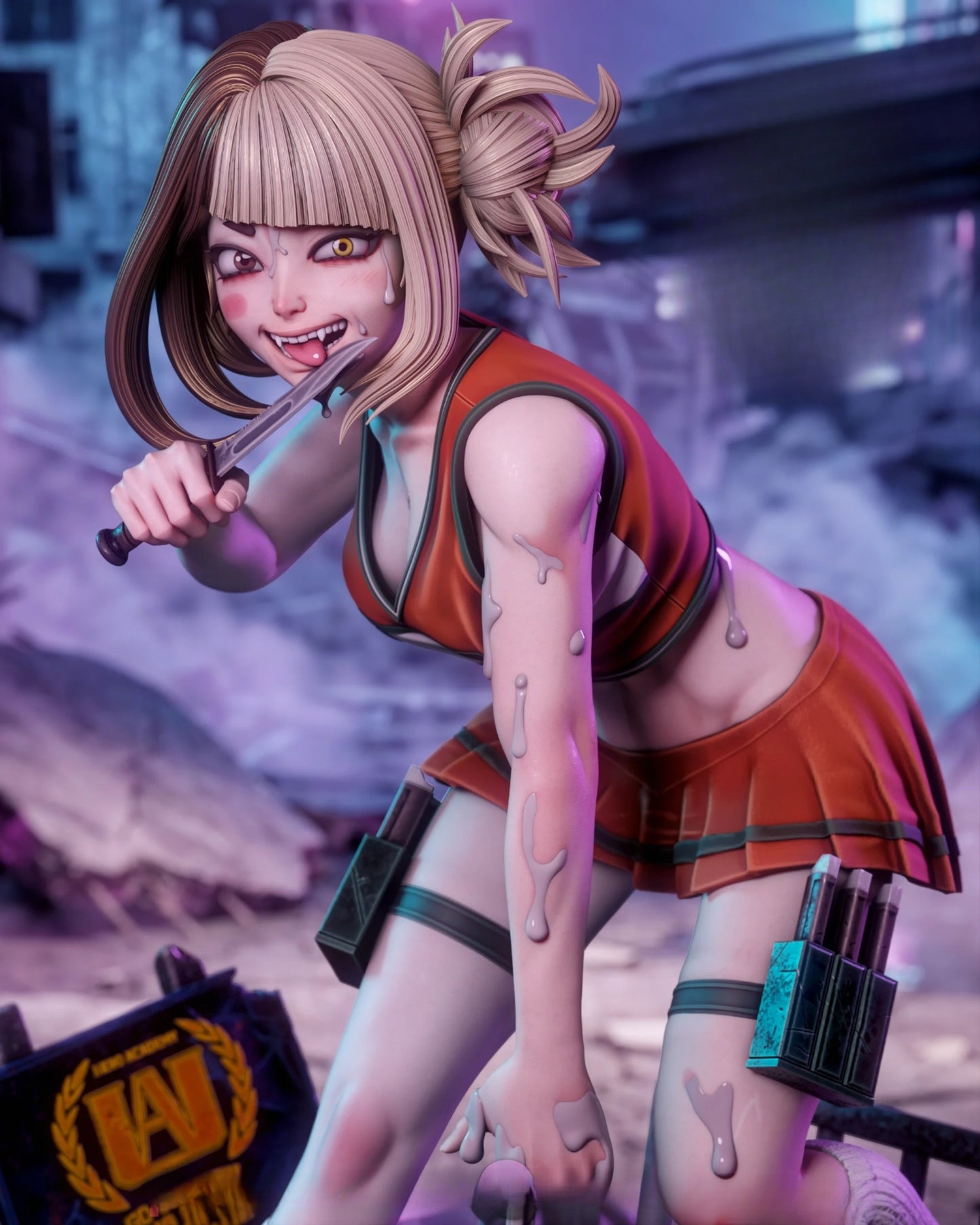 1564 Himiko Toga_My Hero Academia - STL 3D Print Files