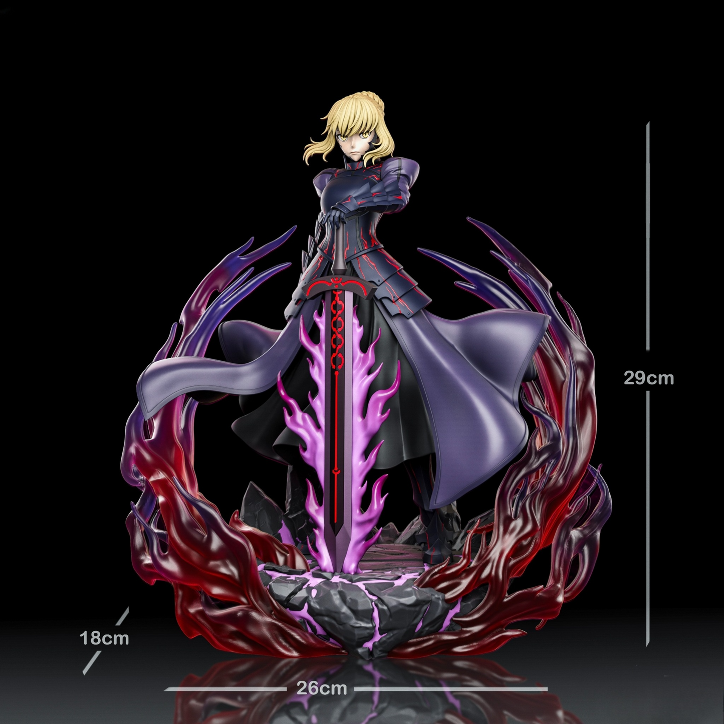 1618 Saber Alter_FateGrand Order - STL 3D Print Files