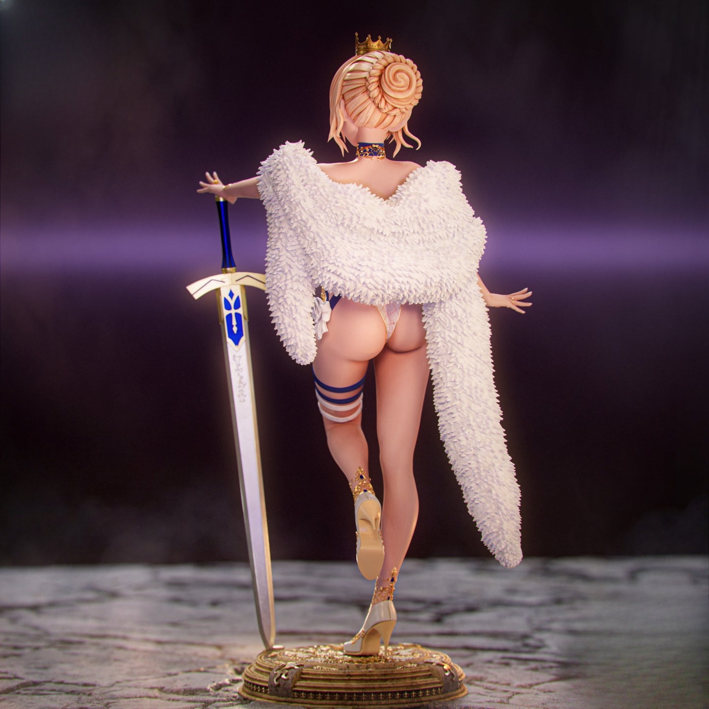 1436 Saber_ FateGrand Order - STL 3D Print Files