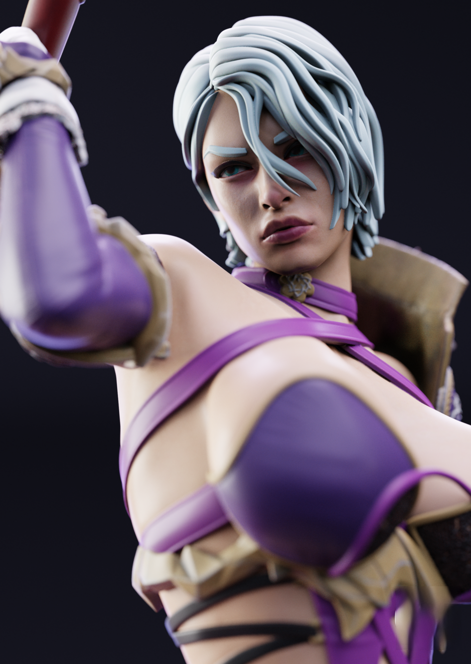 0961 Ivy - SoulCalibur (1933) - STL 3D Print Files