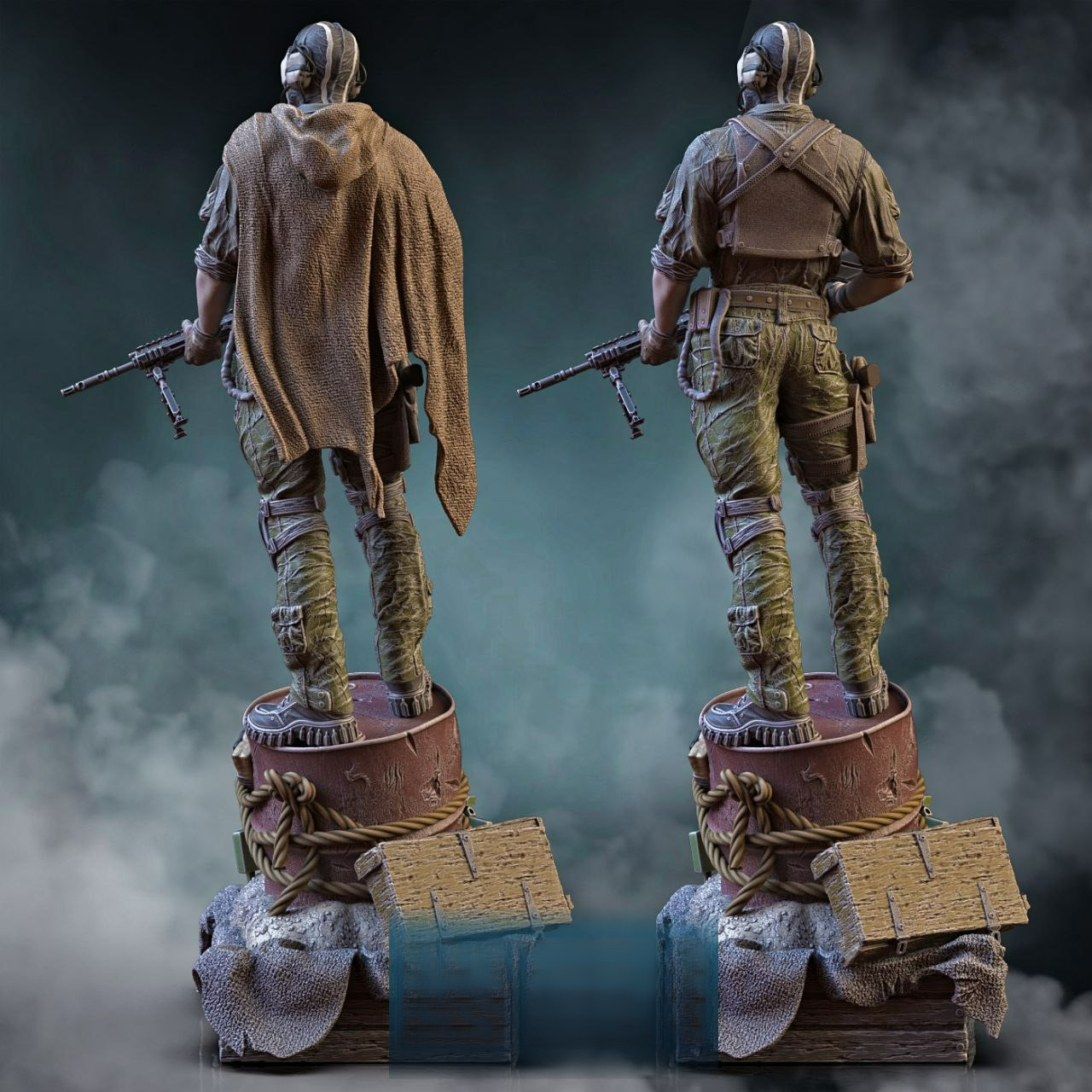 0637 Ghost - Call of Duty (2010) - STL 3D Print Files