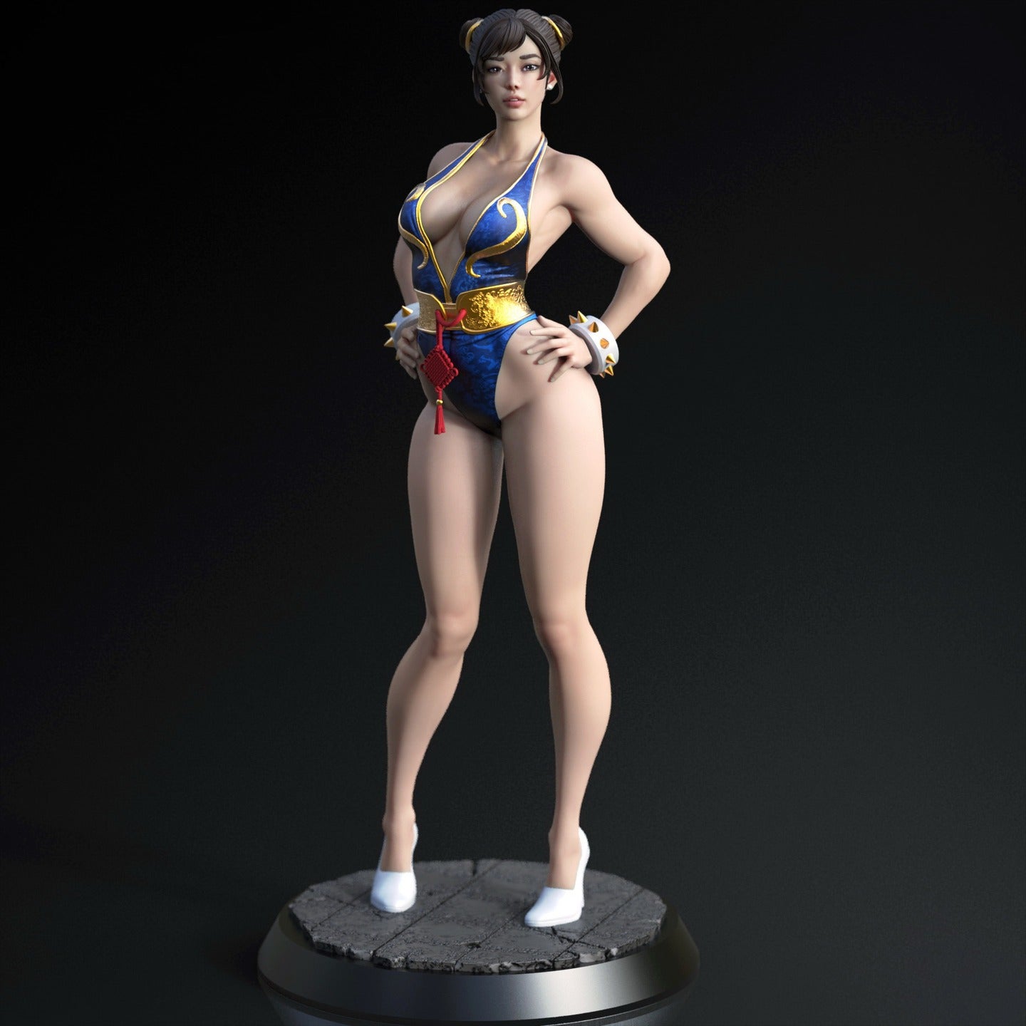 1115 ChunLi_Suit2 - STL 3D Print Files