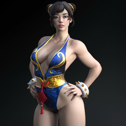 1115 ChunLi_Suit2 - STL 3D Print Files